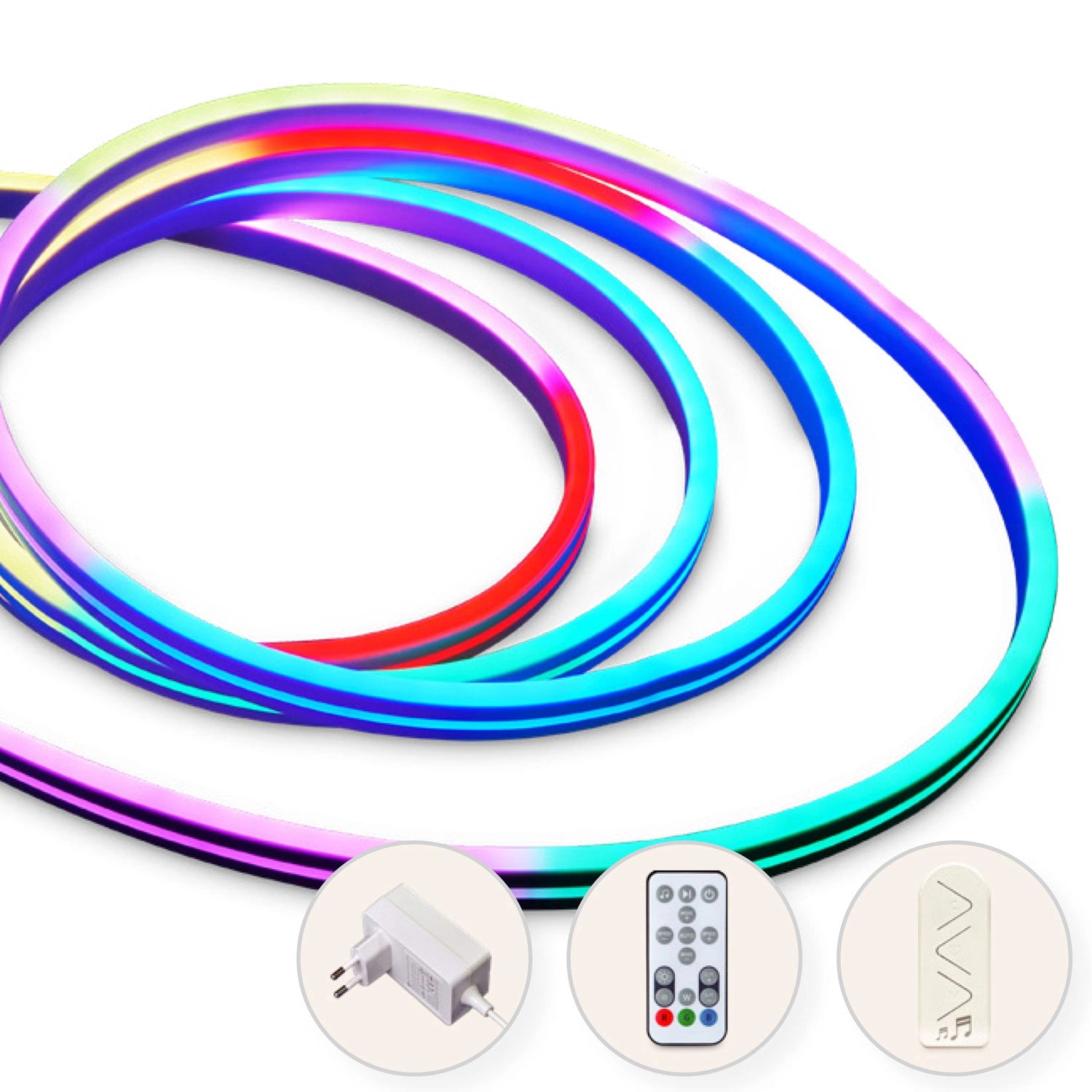 Alexandra Ledstrip kit RGBIC Neon IP65 Smart Tuya WiFi 2m