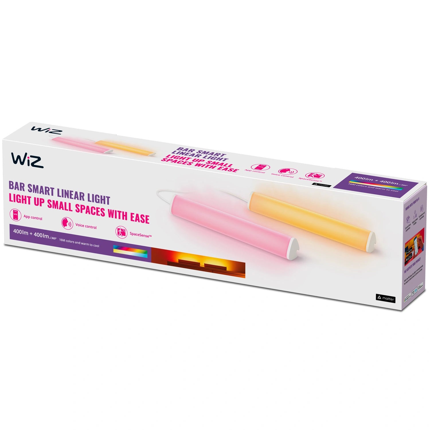 WiFi Light Bar RGB 2-pack