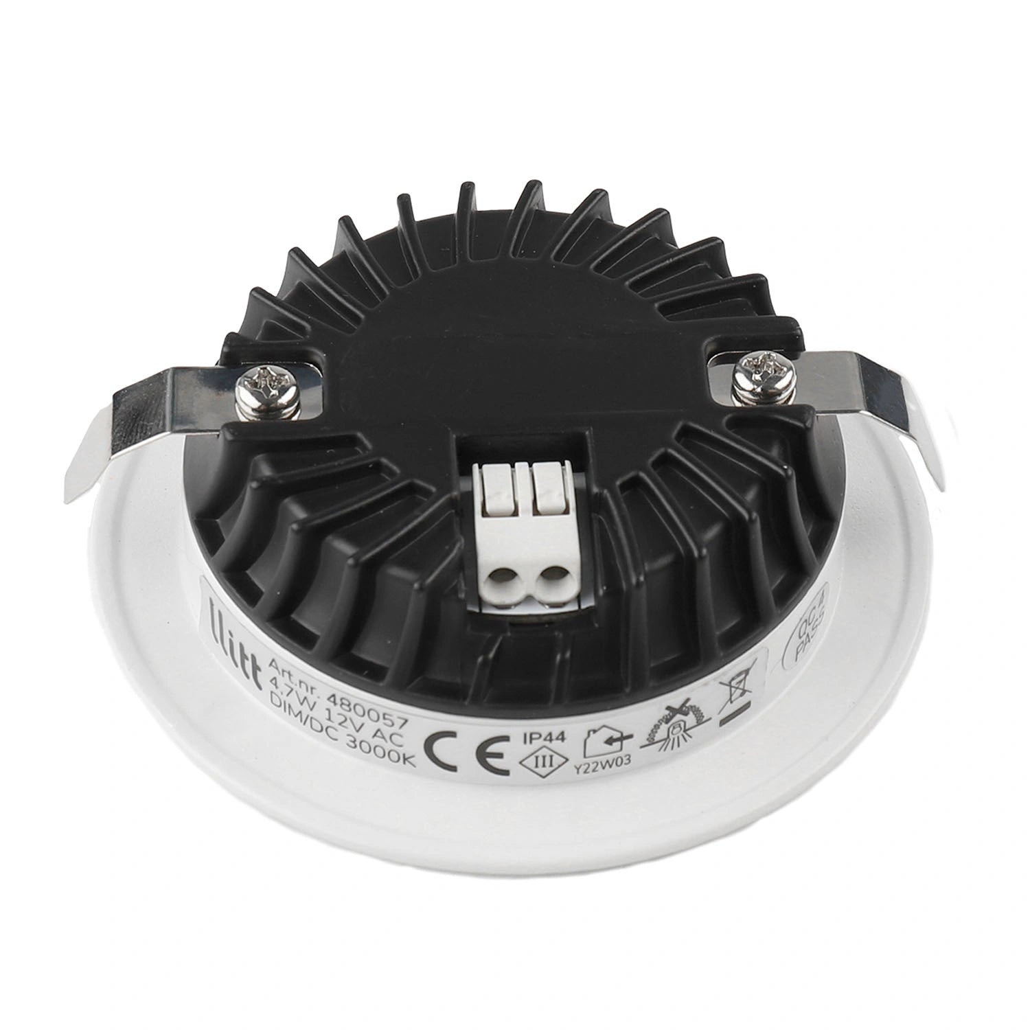 Alice 12V Infälld downlight 3000K IP44 340lm Vit 1-pack