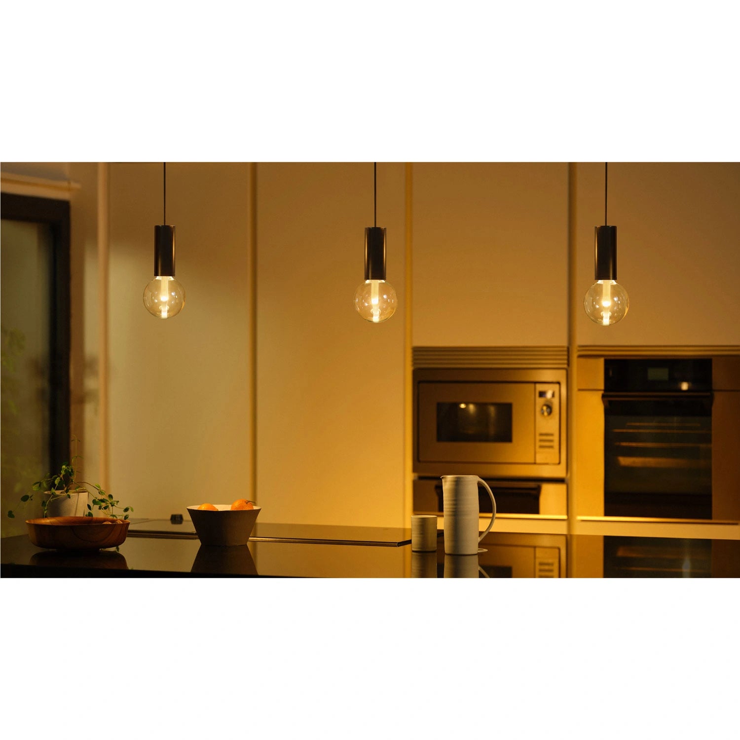 Lightguide Globe 95mm E27 White and Color Ambiance