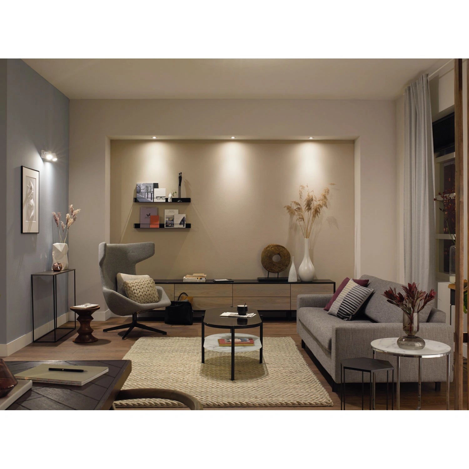 White Ambiance GU10 400lm 3-pack