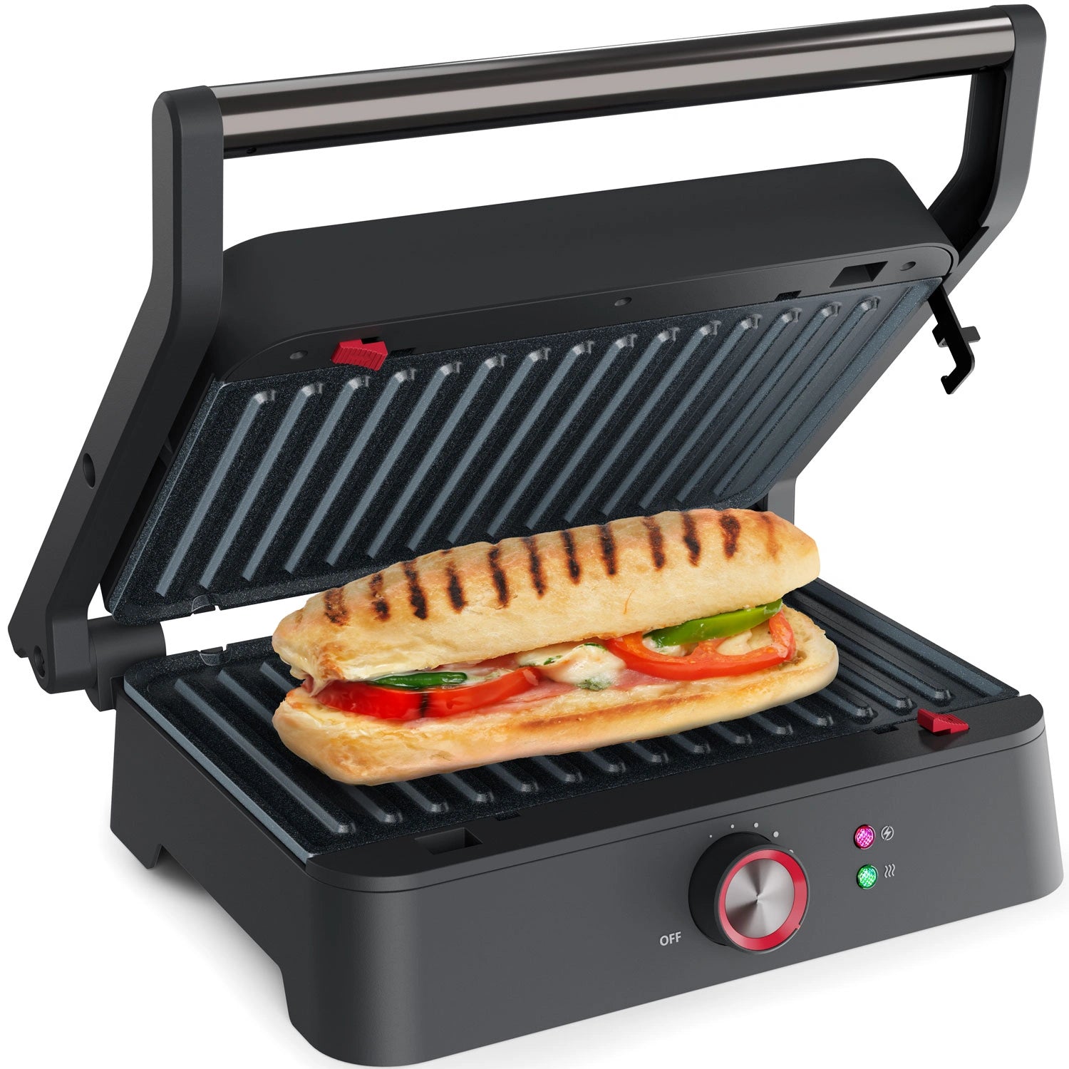 Kontaktgrill Utfällbar 117502 1500W 27,5X18cm