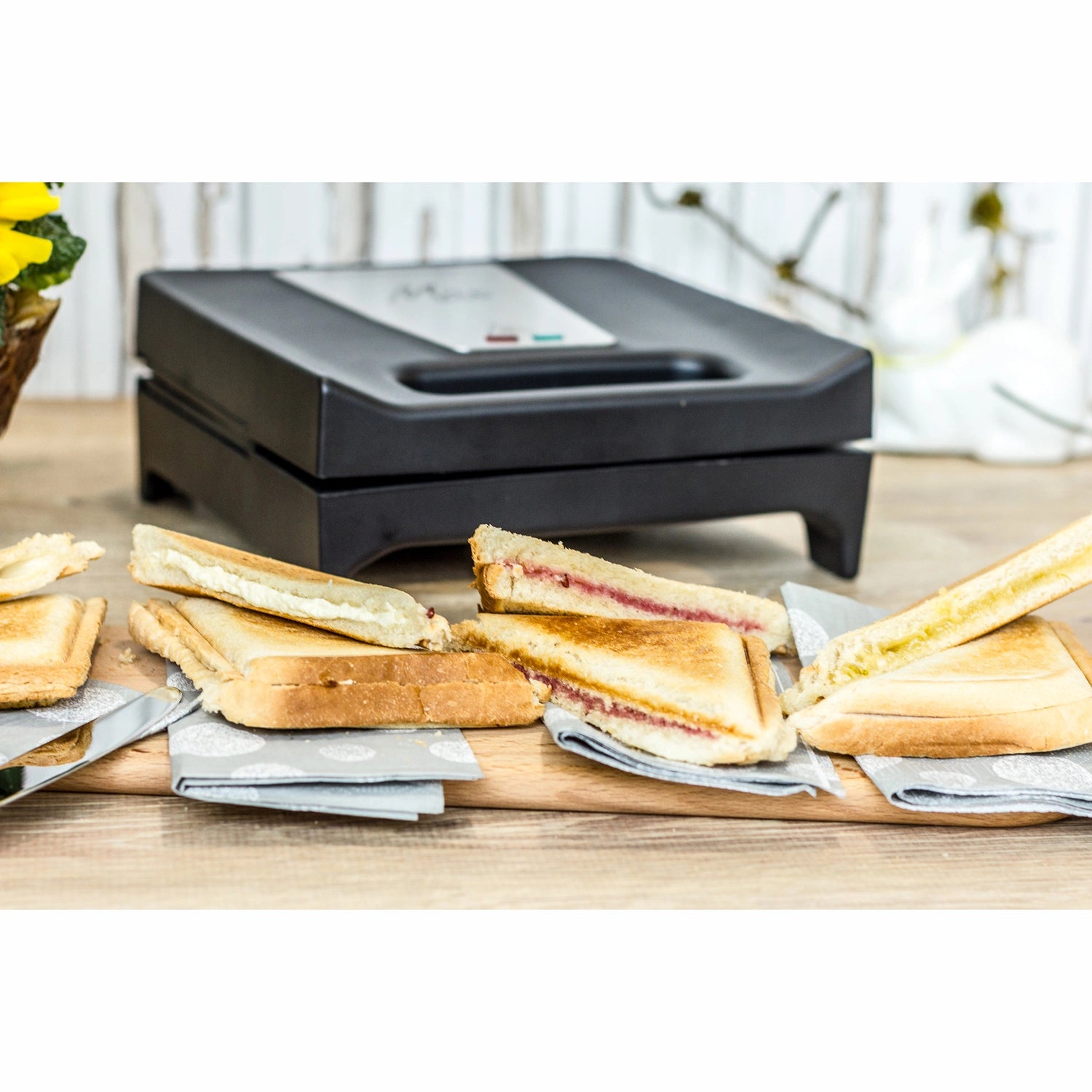 Multitoast & Grill 3-i-1 Max SWG 700 Belgisk våffla