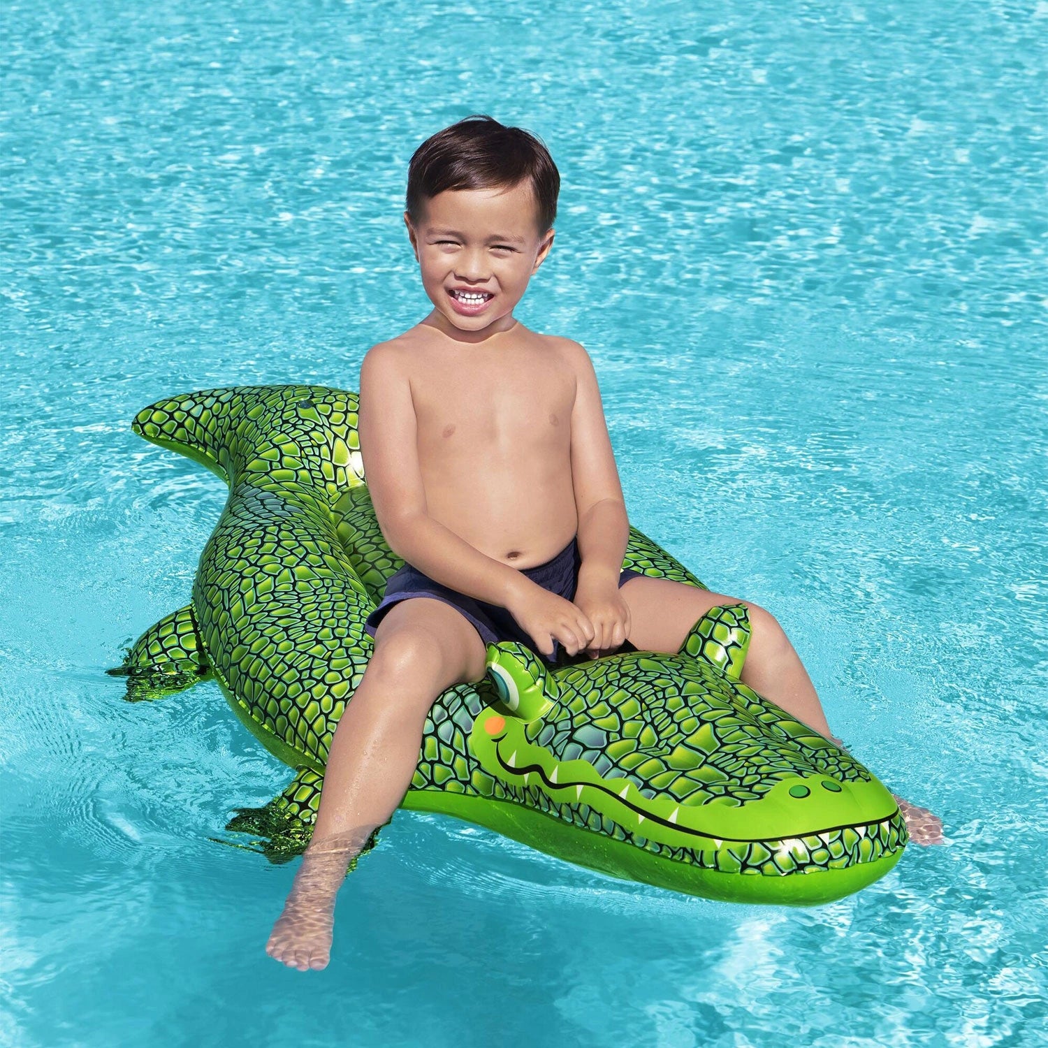 Badmadrass Buddy Crocodile Ride-On 1.52m x 71cm