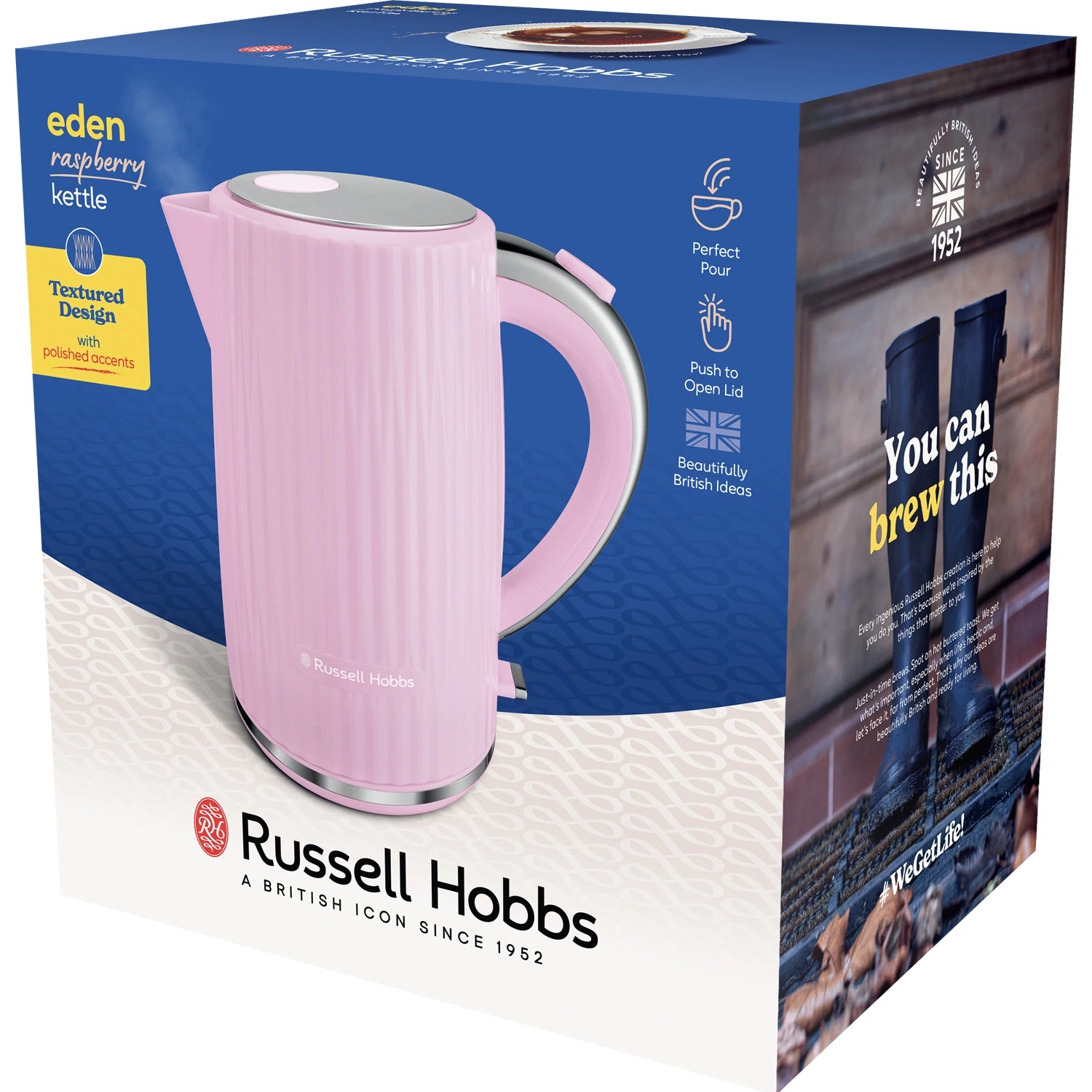 Vattenkokare 27362-70 Eden Kettle Raspberry