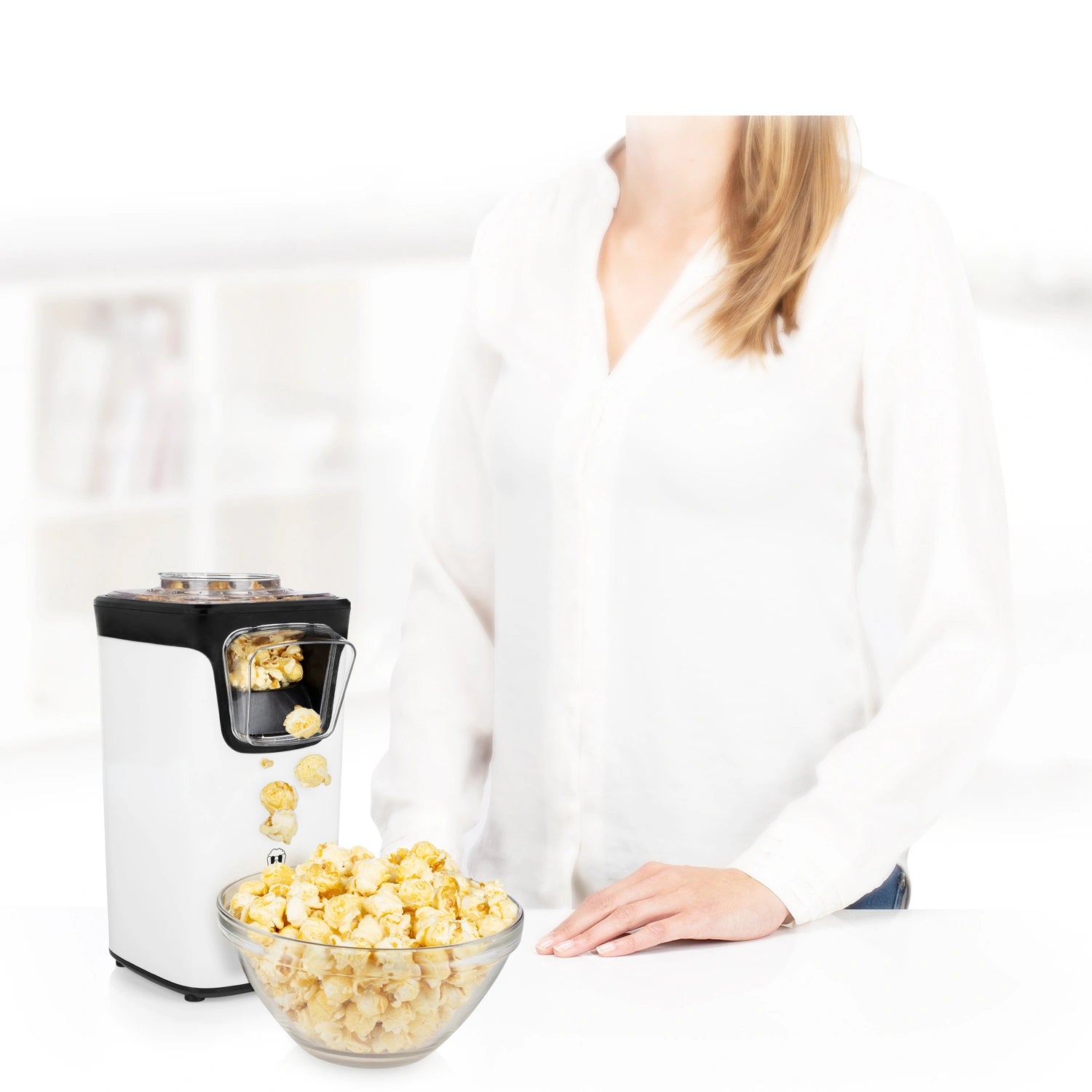 Popcornmaskin 292986 Poppa utan tillsatt olja