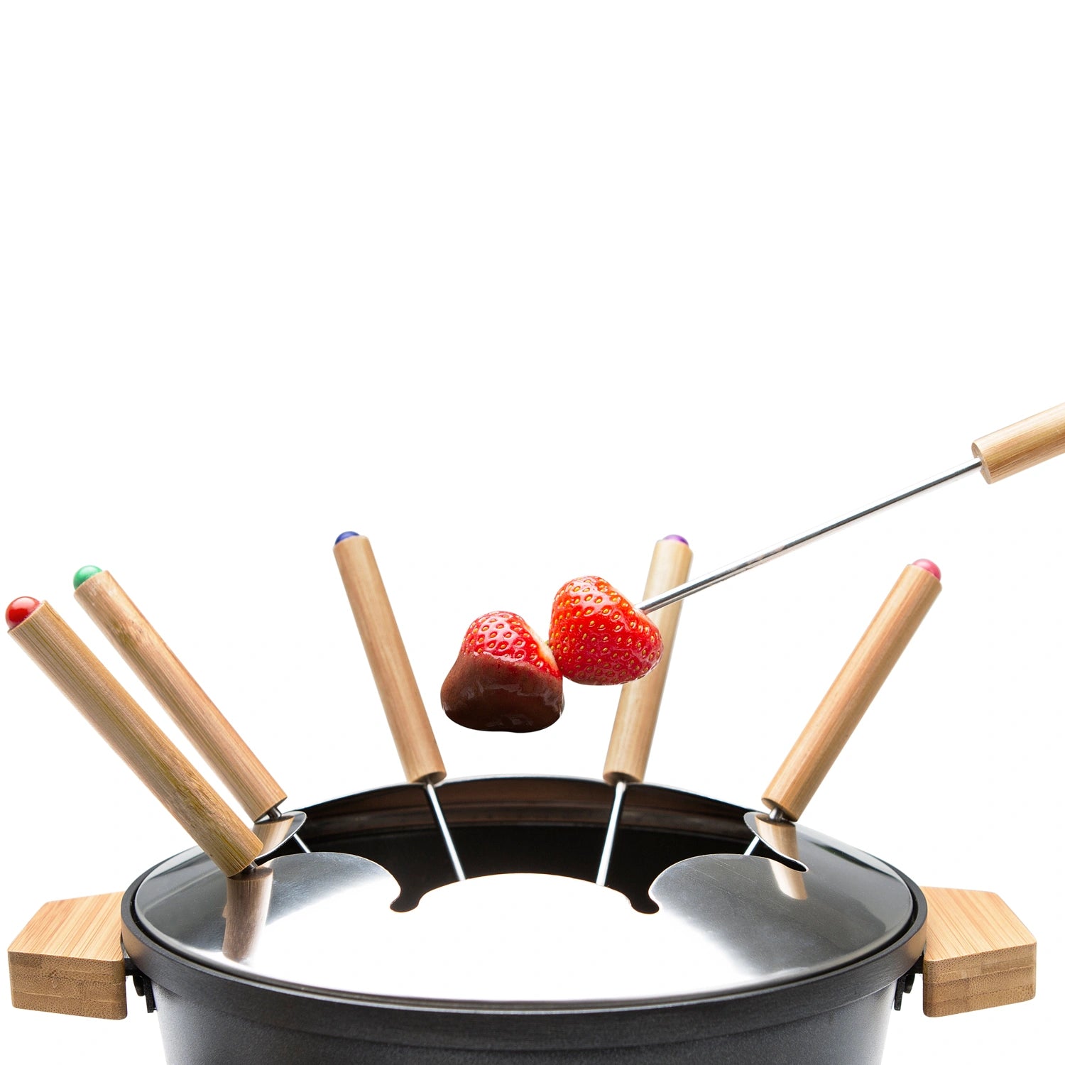 Fondueset Pure Bamboo 173025 1,5l 8st pinnar