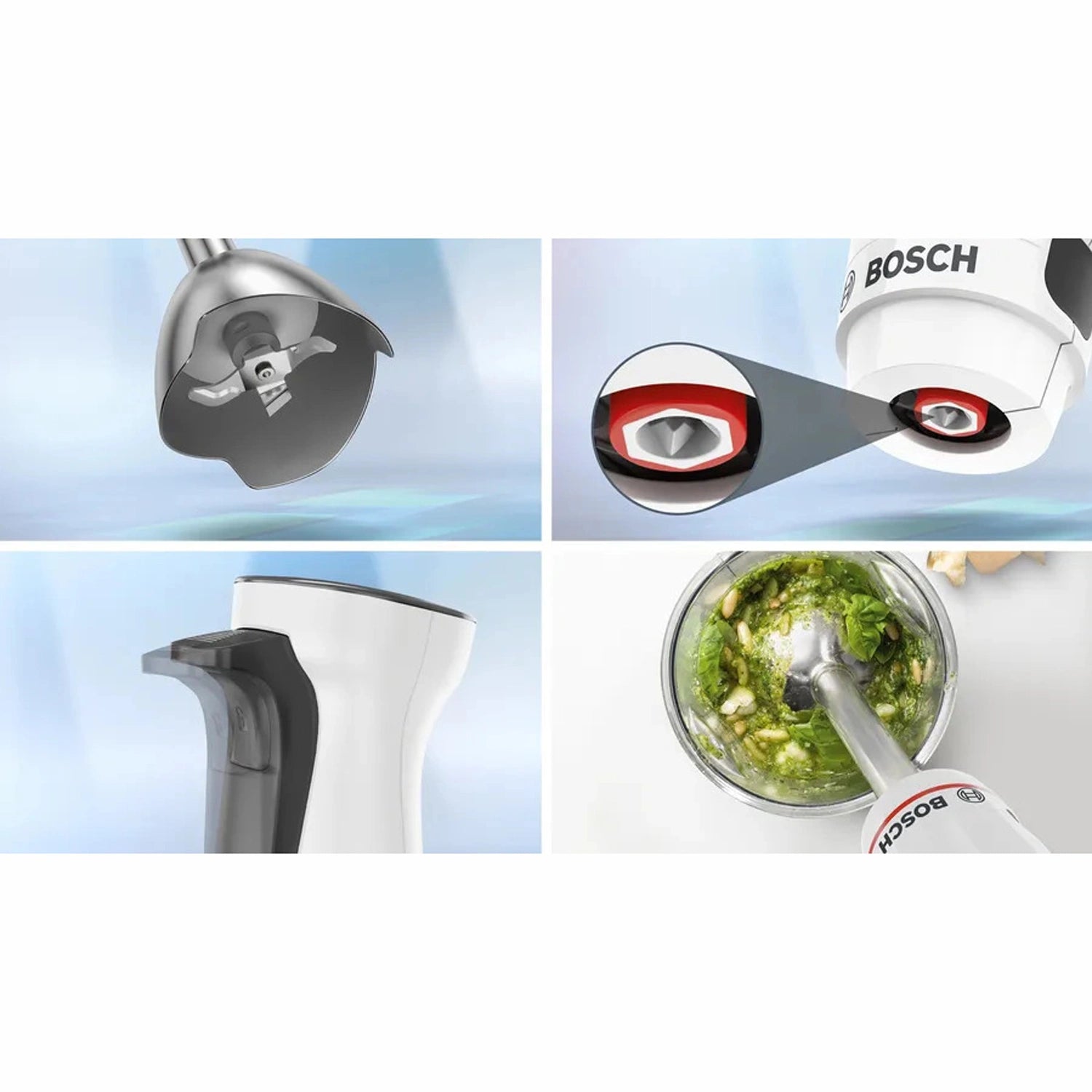 Stavmixer MSM4W410 inkl Bägare Anti Splash tec.