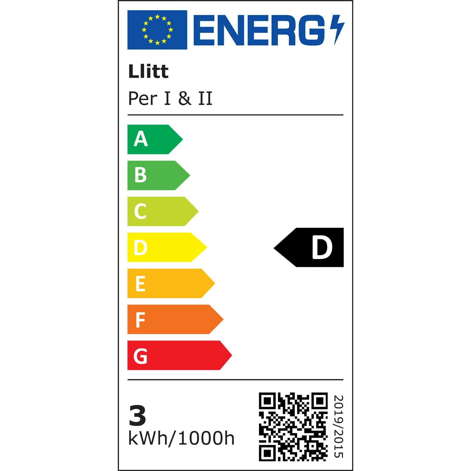Per I Väggarmatur LED IP54 3000K 4W 210lm Corten