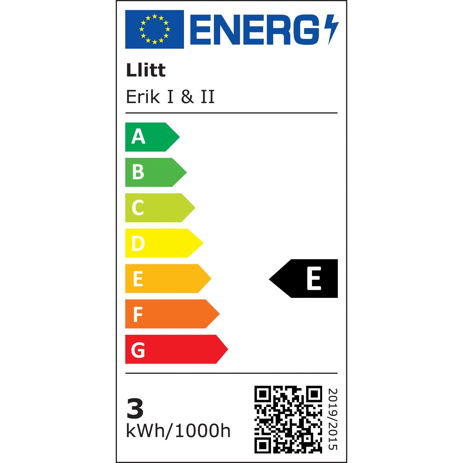 Erik I Väggarmatur LED IP65 3000K 2W 293lm Antracit
