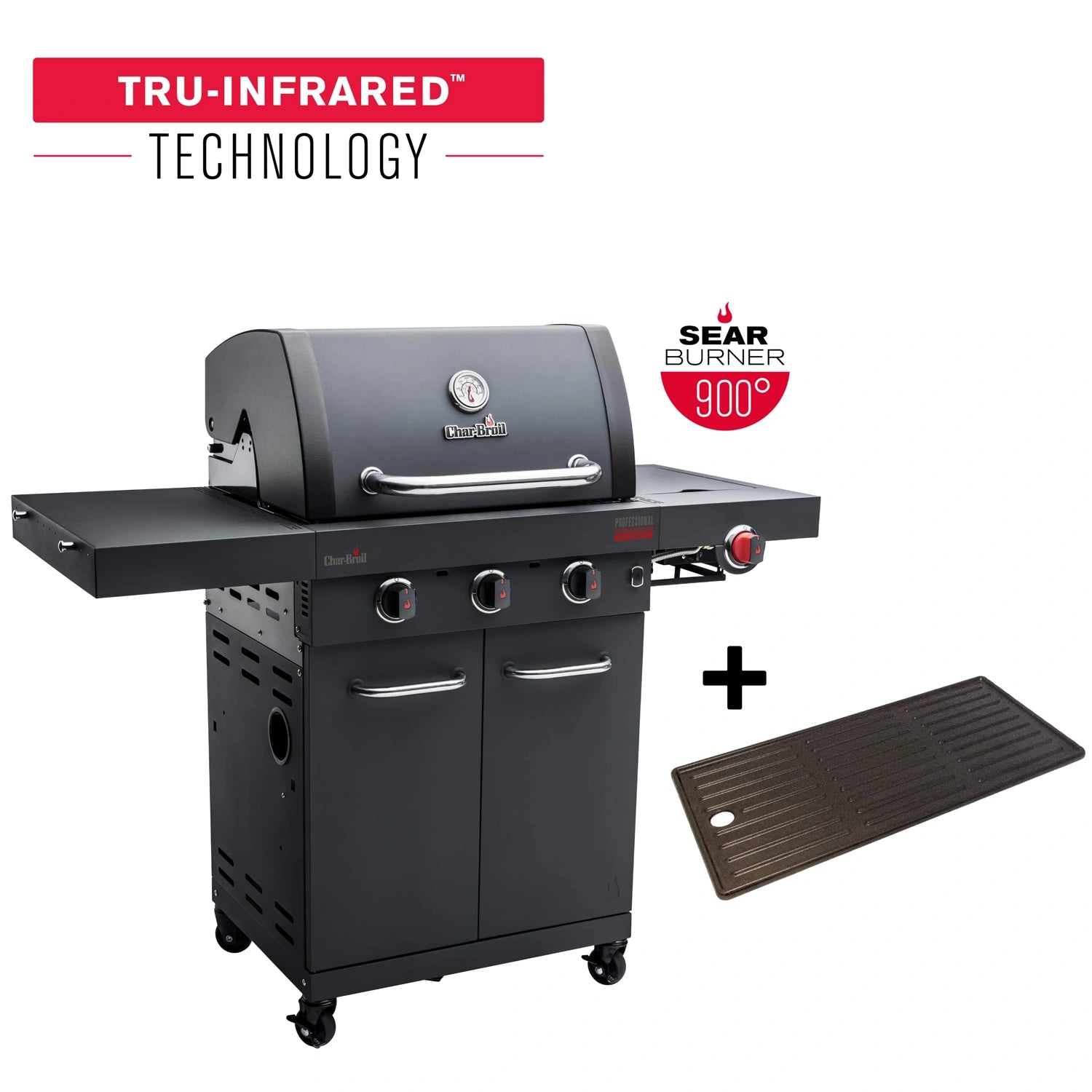 Gasolgrill Professional POWER EDITION 3 140984