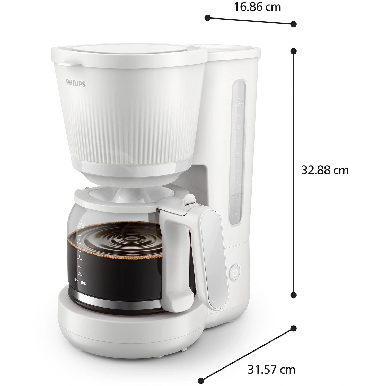 Kaffebryggare HD7411/00 3000-serien Arctic White