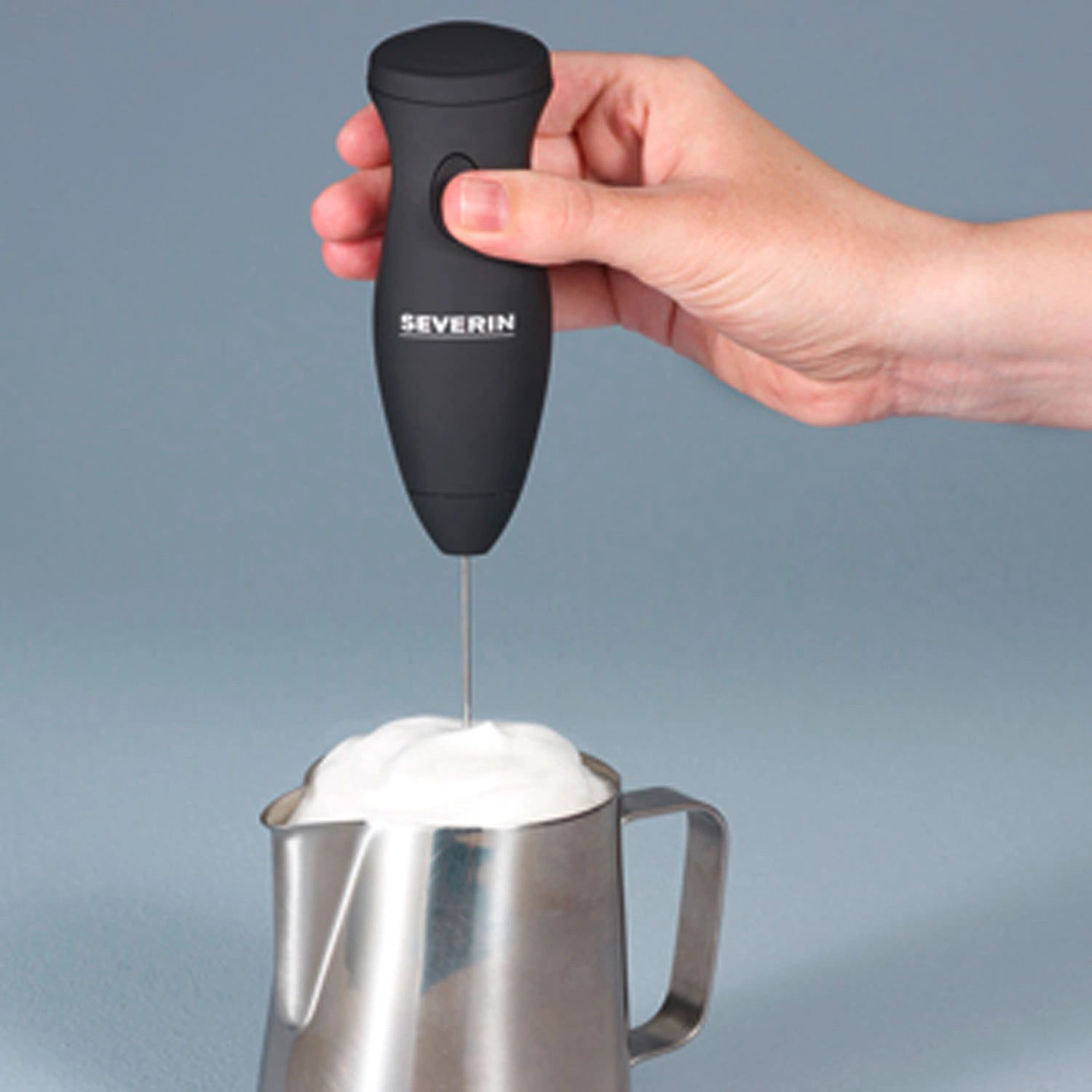 Lattevisp SM3590 svart. Inkl Batterier