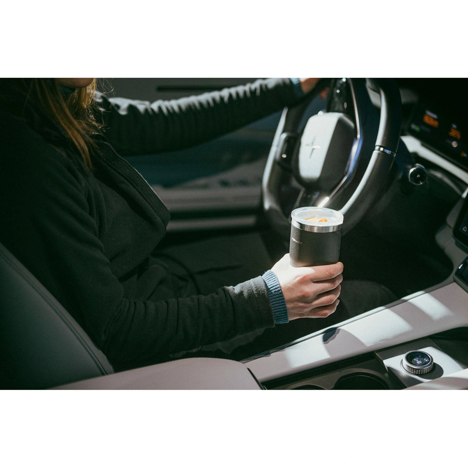 Termosmugg svart 0,5 liter On-the-go mug