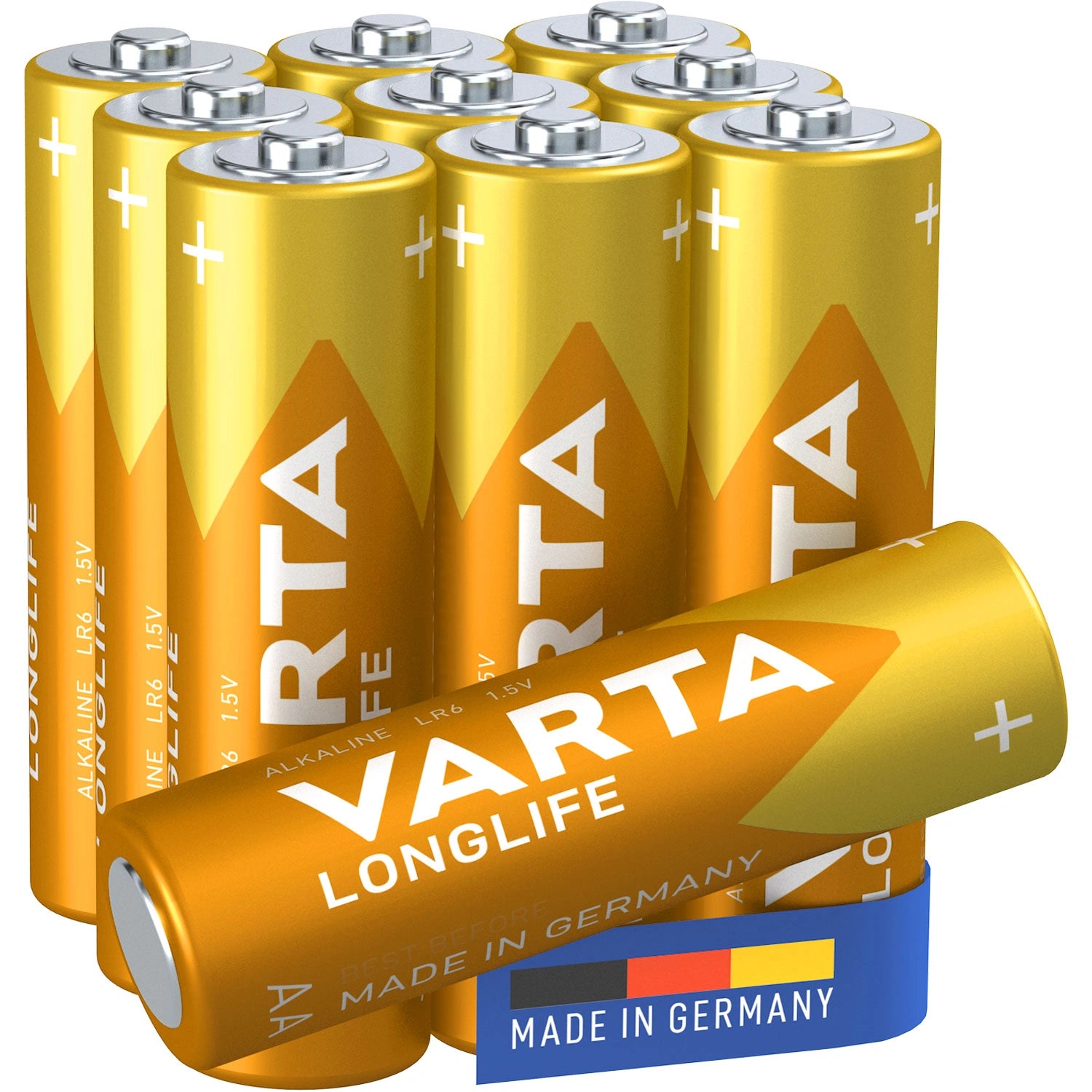 Longlife AA / LR06 Batteri 10-pack