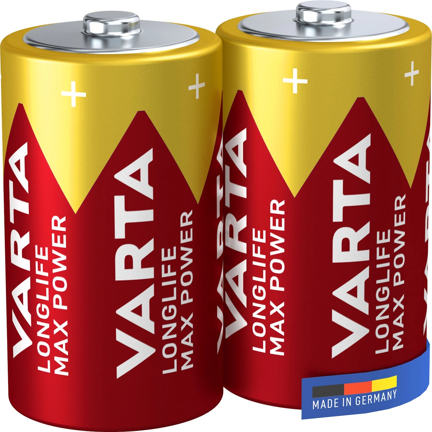 Longlife Max Power D / LR20 Batteri 2-pack