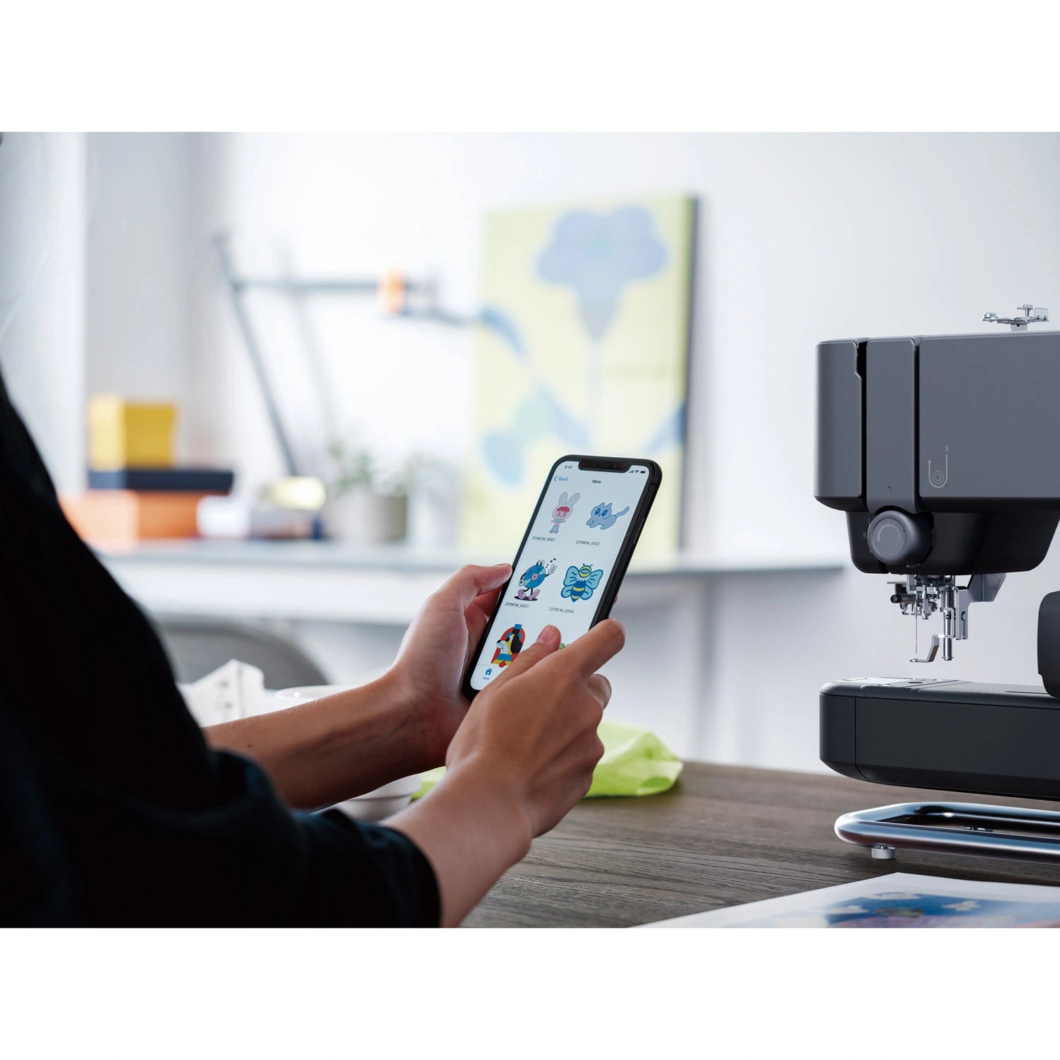 Sy och broderimaskin PP1VM1 Bluetooth
