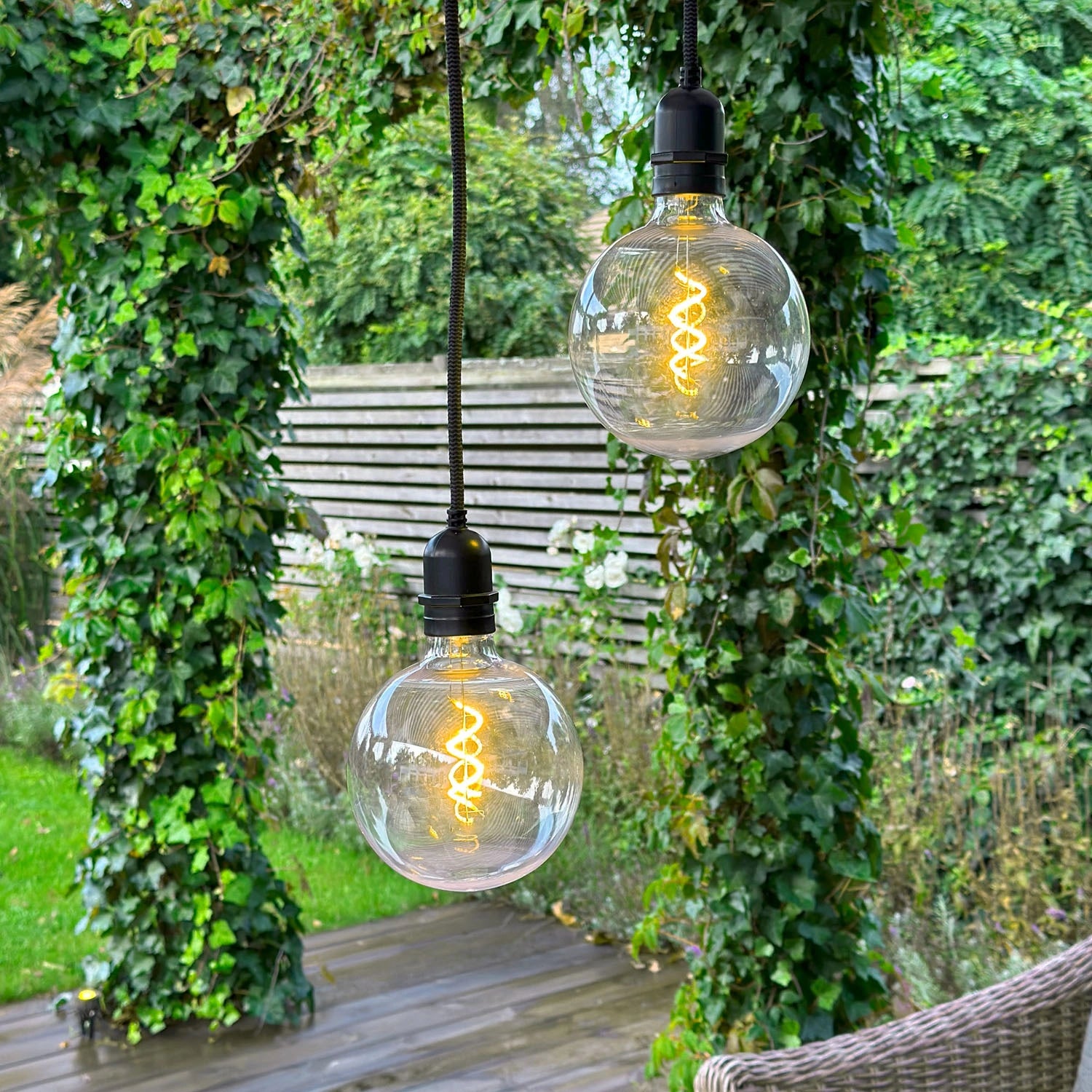 Penny Pendellampa Gravity + DecoBulb XL Varmvit