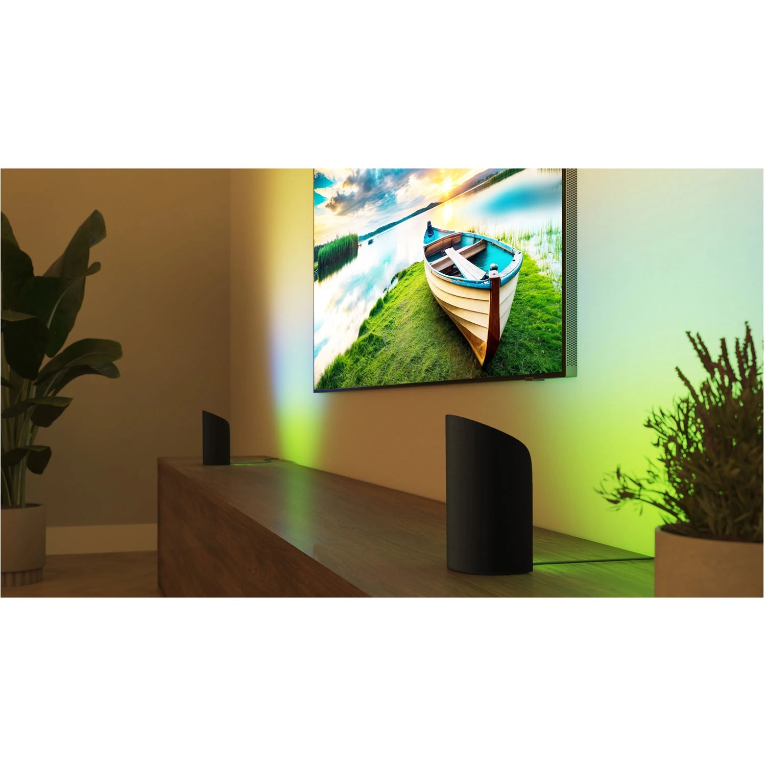 Play Wall washer White and Color Ambiance Svart