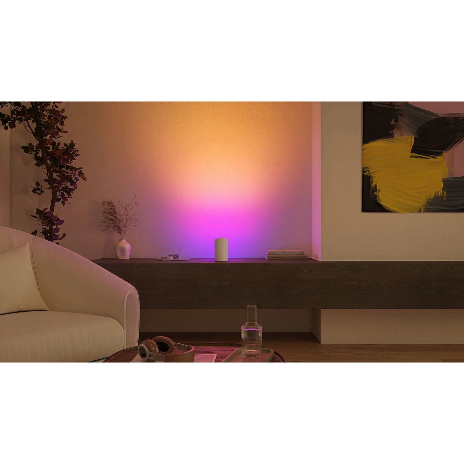 Play Wall washer White and Color Ambiance Vit