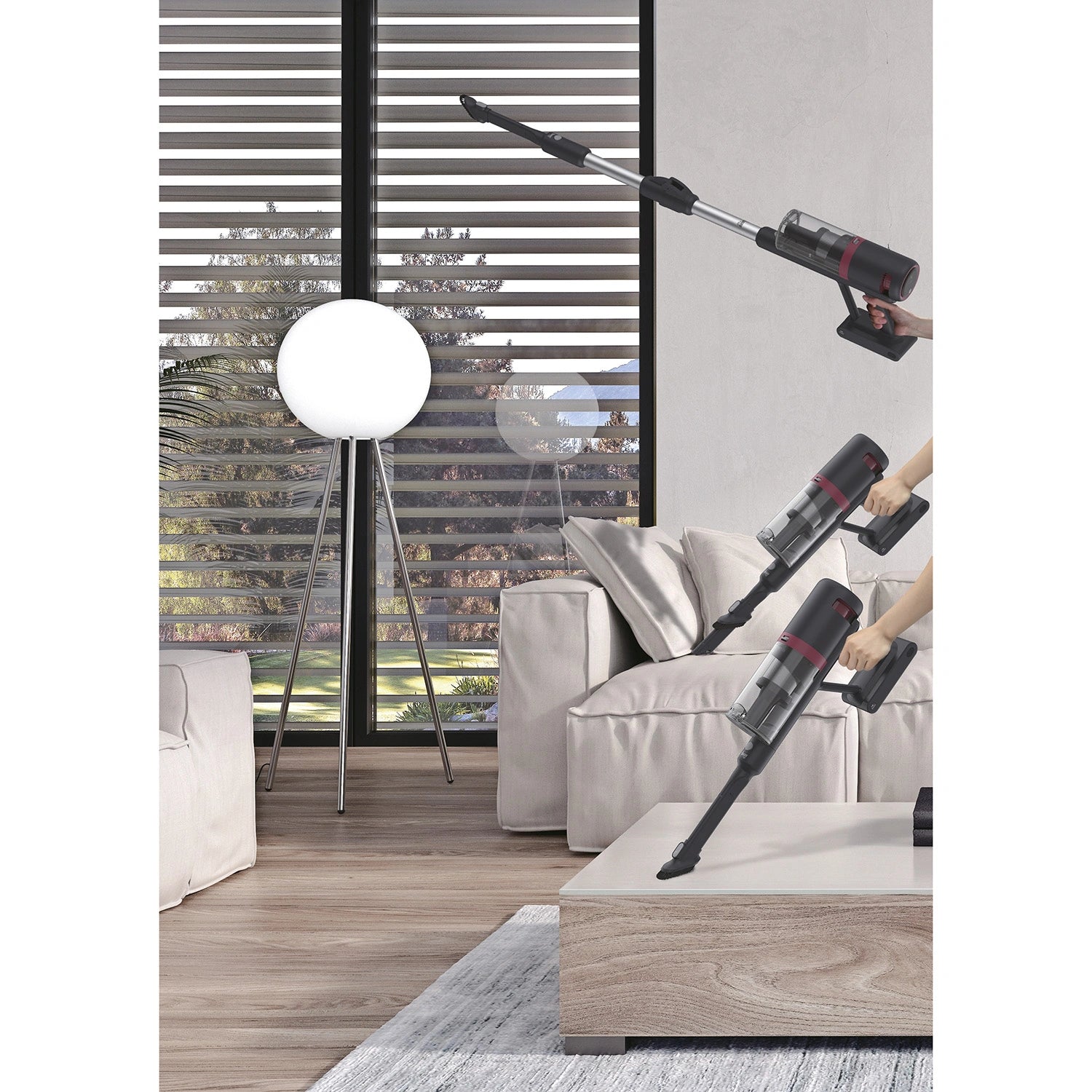 Skaftdammsugare GO Home Flexi 200W