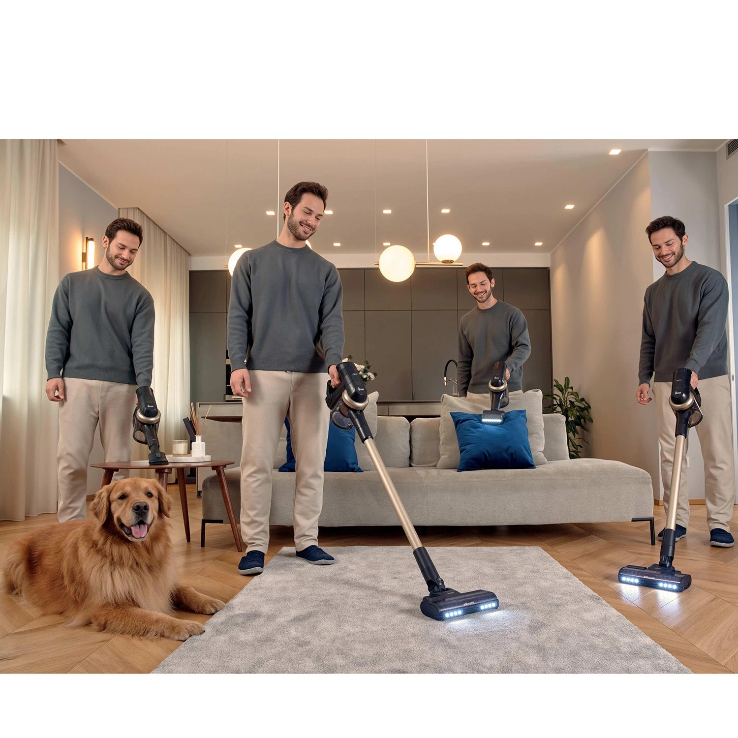 Skaftdammsugare HF4 Plus Pet All Floor 400W