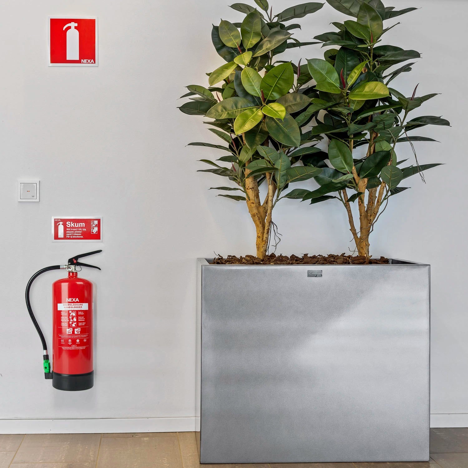 Brandsläckare Skum Röd 6L 21A 144B