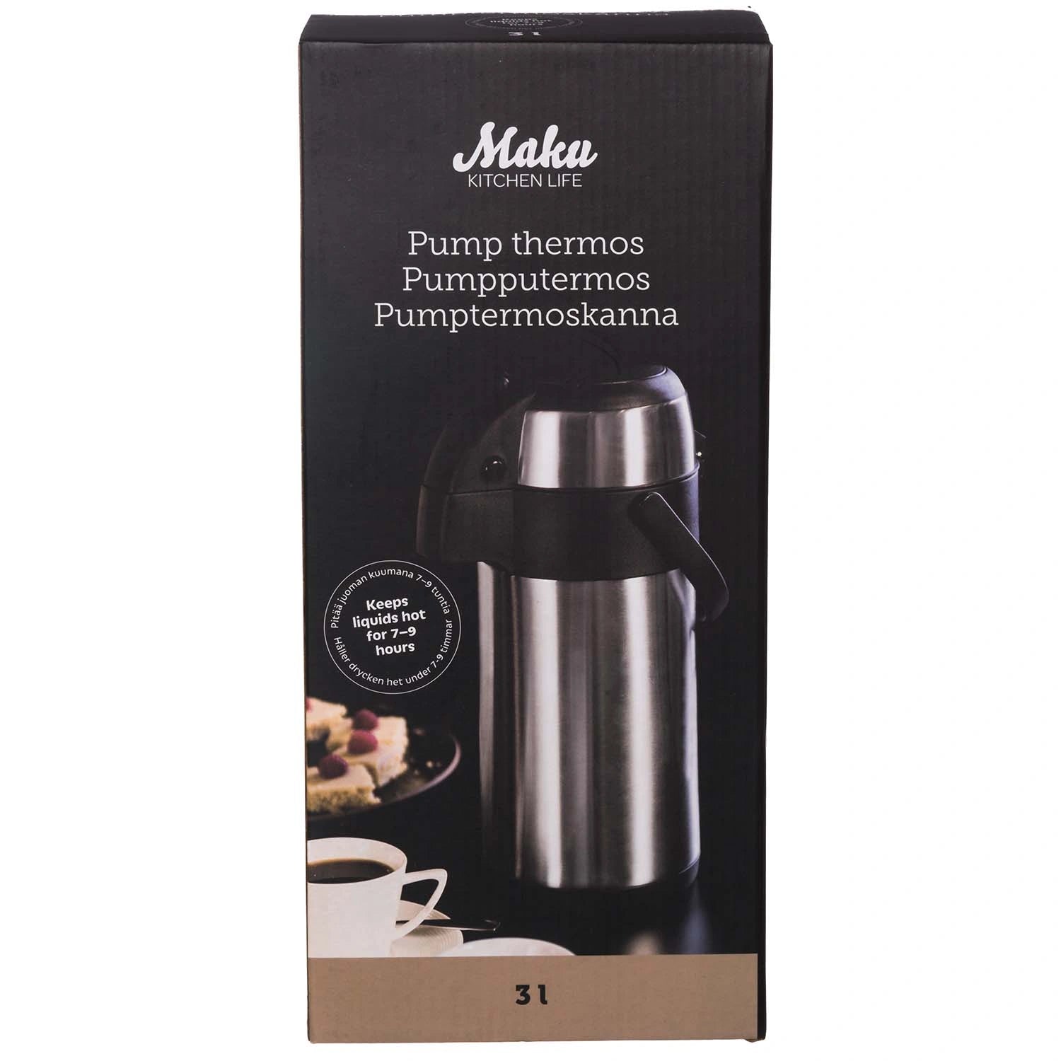 Pumptermos 3 L
