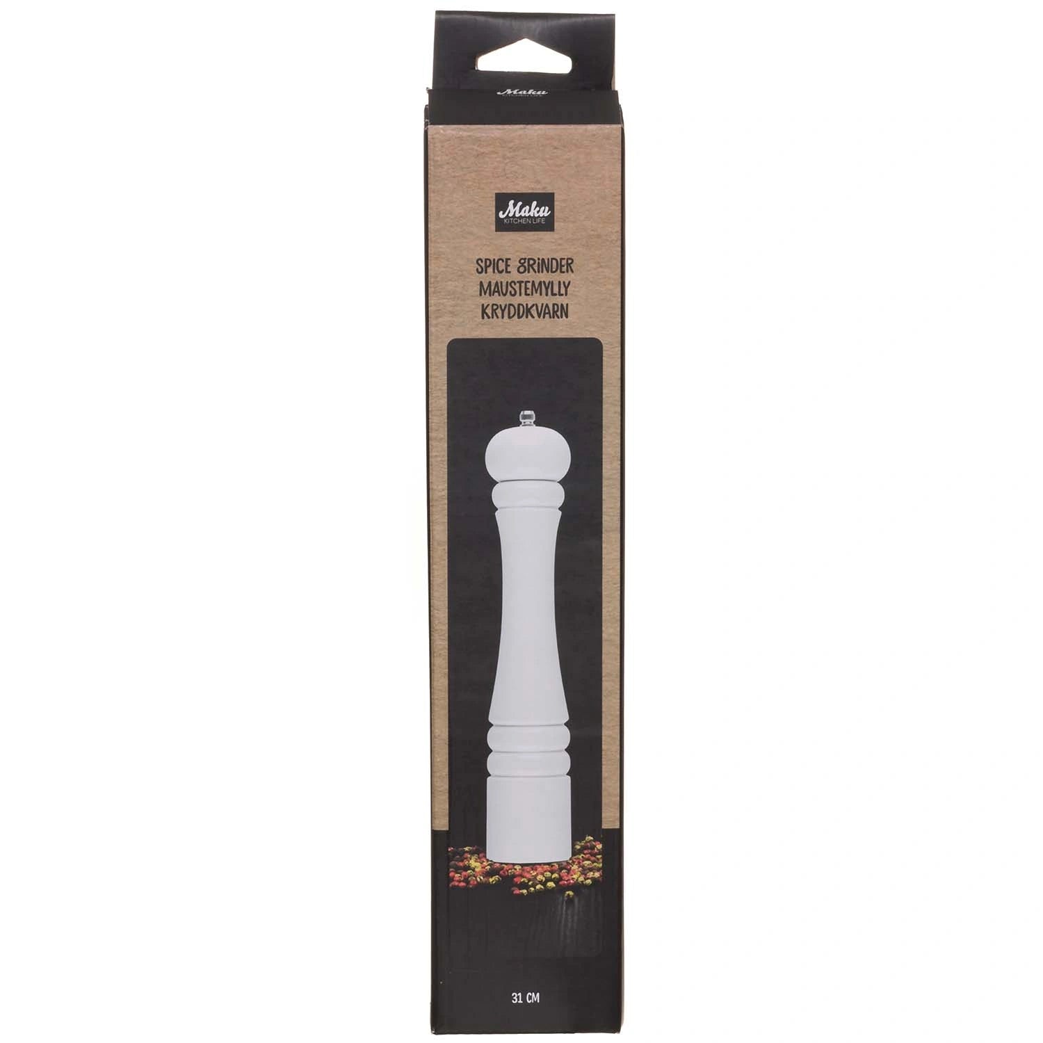 Kryddkvarn vit 32 cm