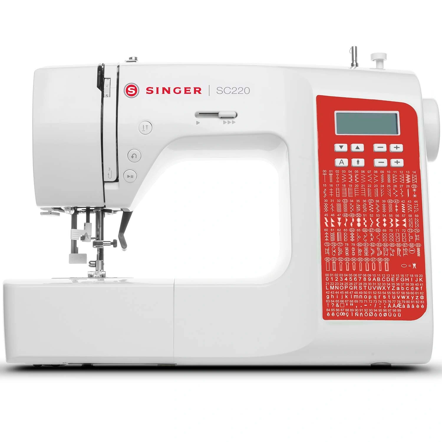 Symaskin SC220 RD 200st stygnprogram