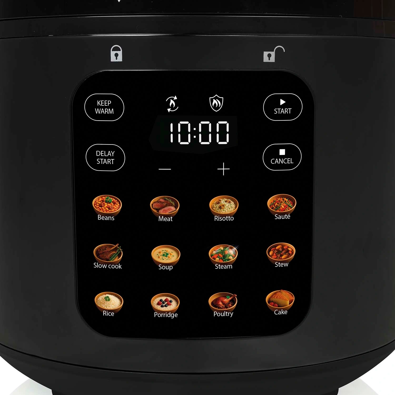 Tryckkokare 6L 1000W Digital - RK-6160