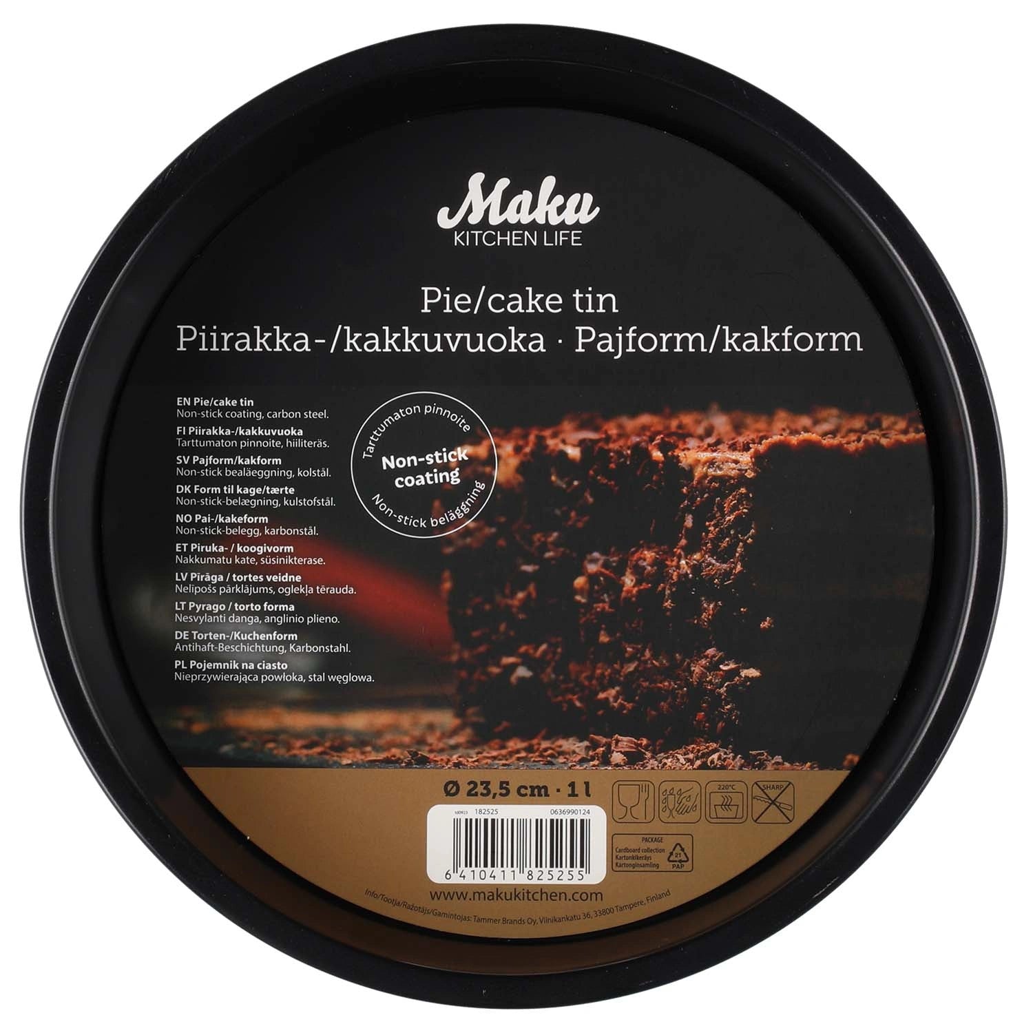 Paj/kakform rund