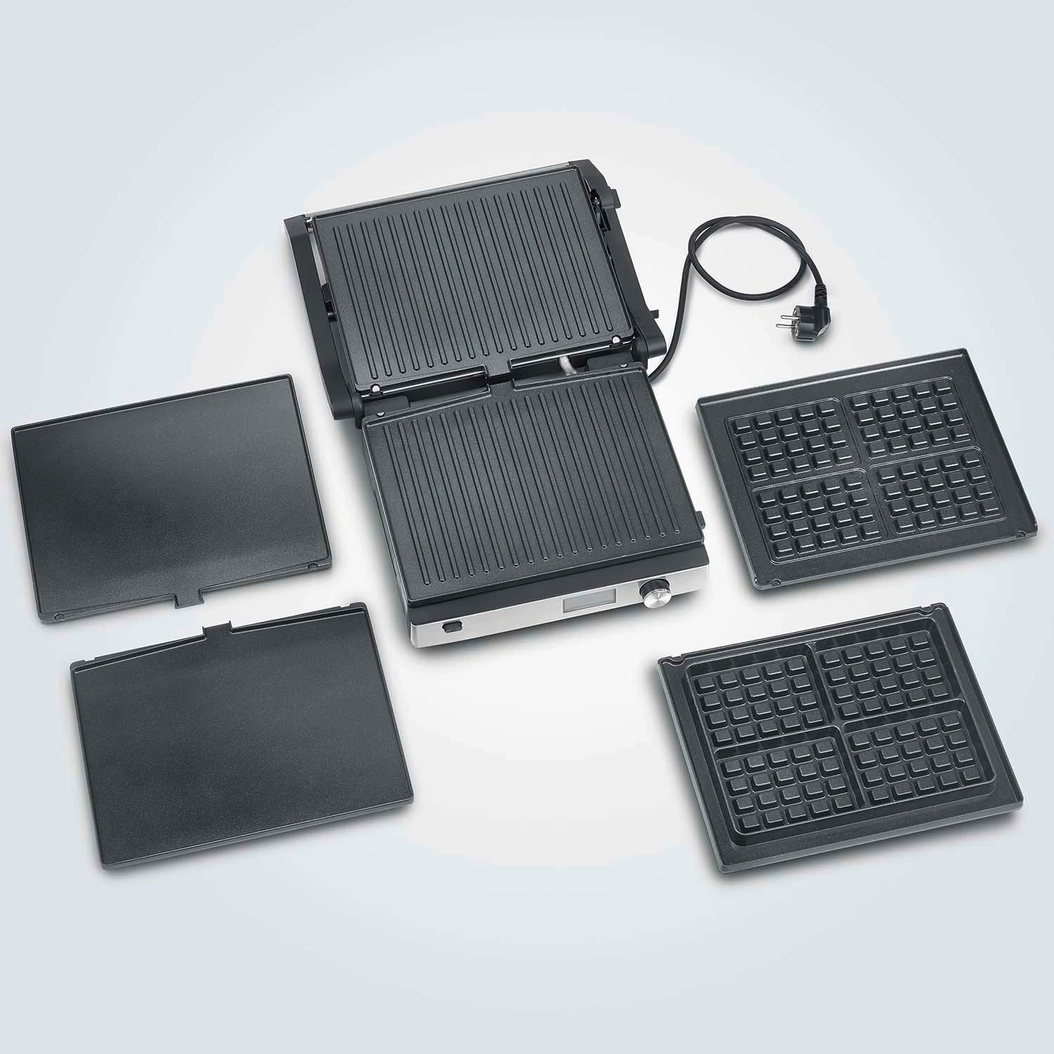 Kontaktgrill Multi 3in1 29X23cm XL Panini,Belgiska,Burgare KG 2380