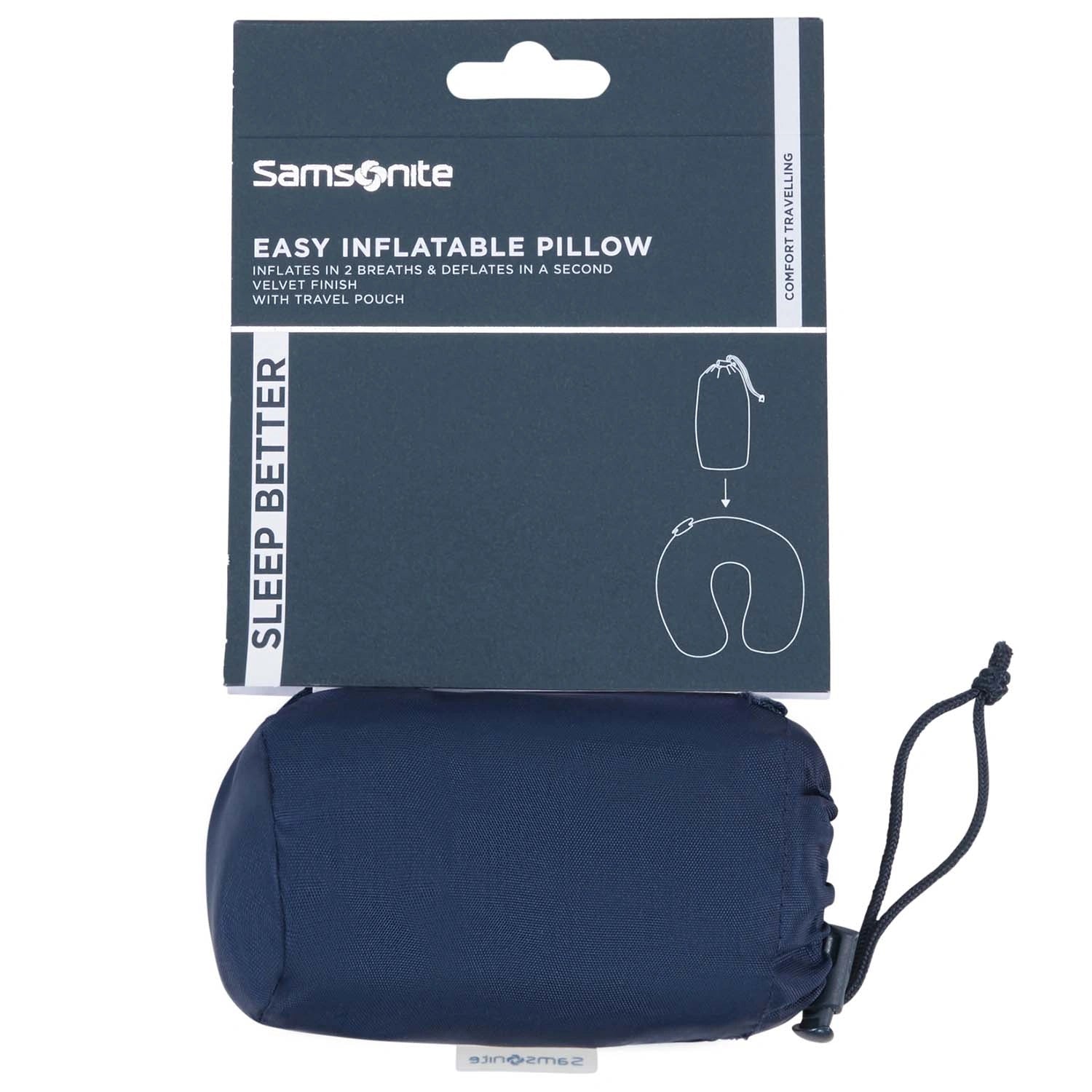 Nackkudde Uppblåsbar Midnight Blue
