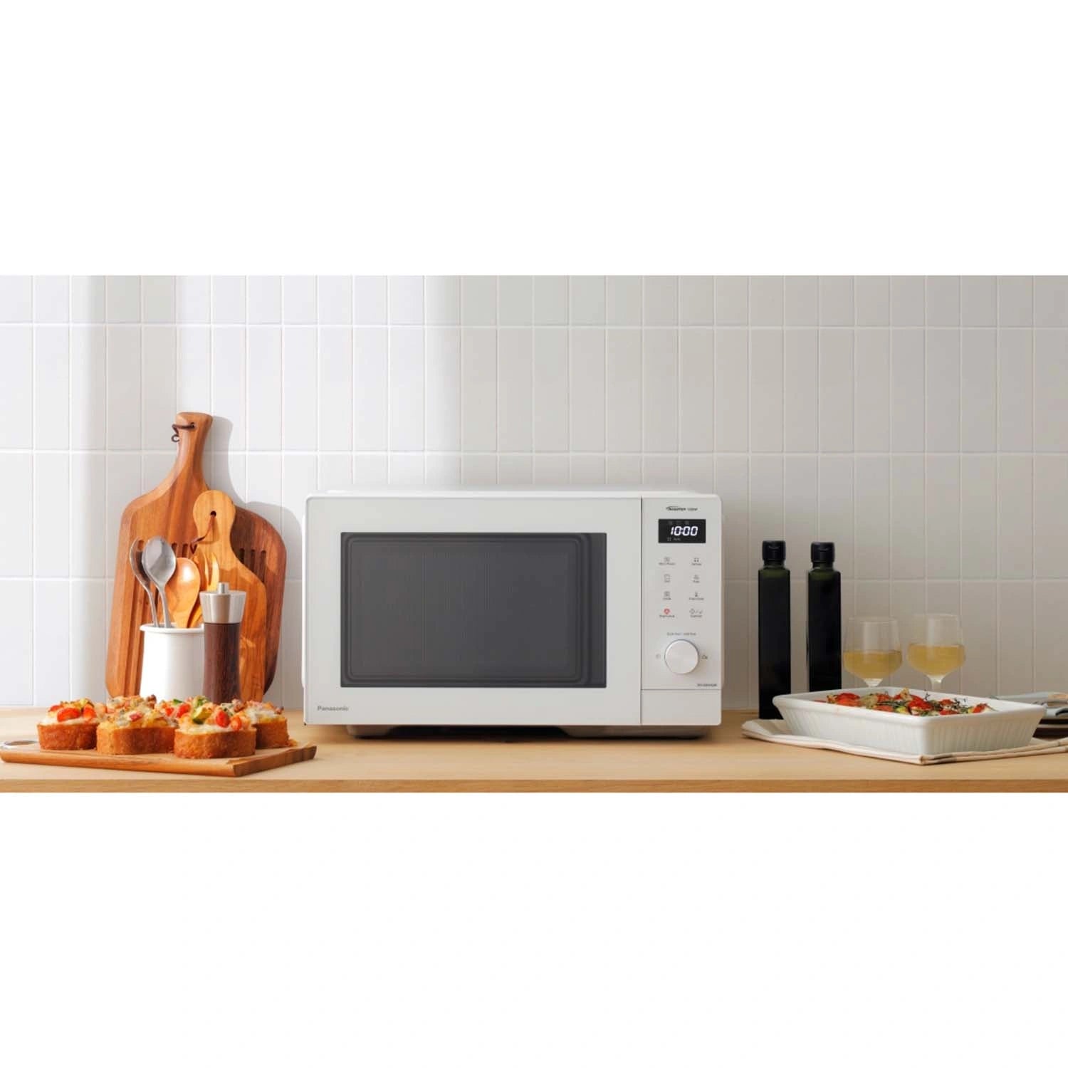 Mikrovågsugn 29L 1000W NN-GD34QWEPG
