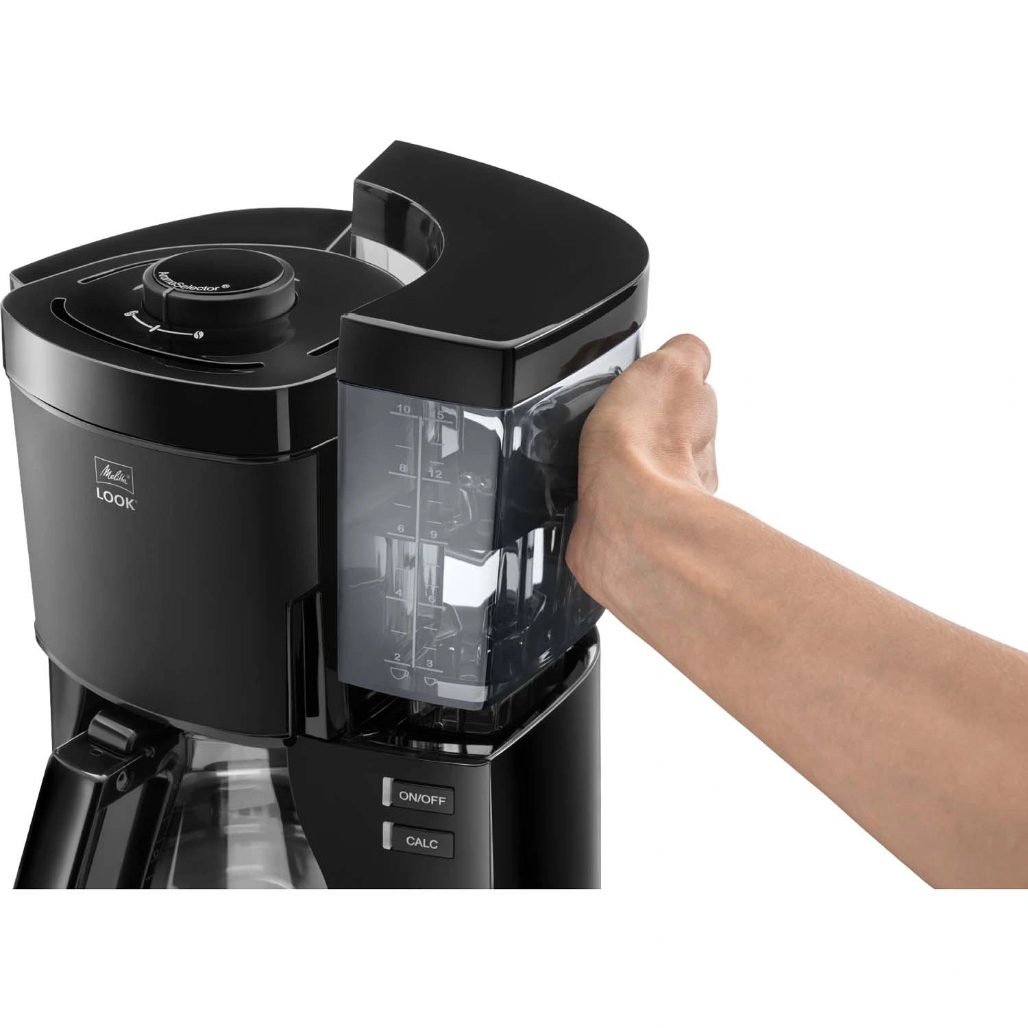 Kaffebryggare LOOK 1,25l AromaSelector® Svart