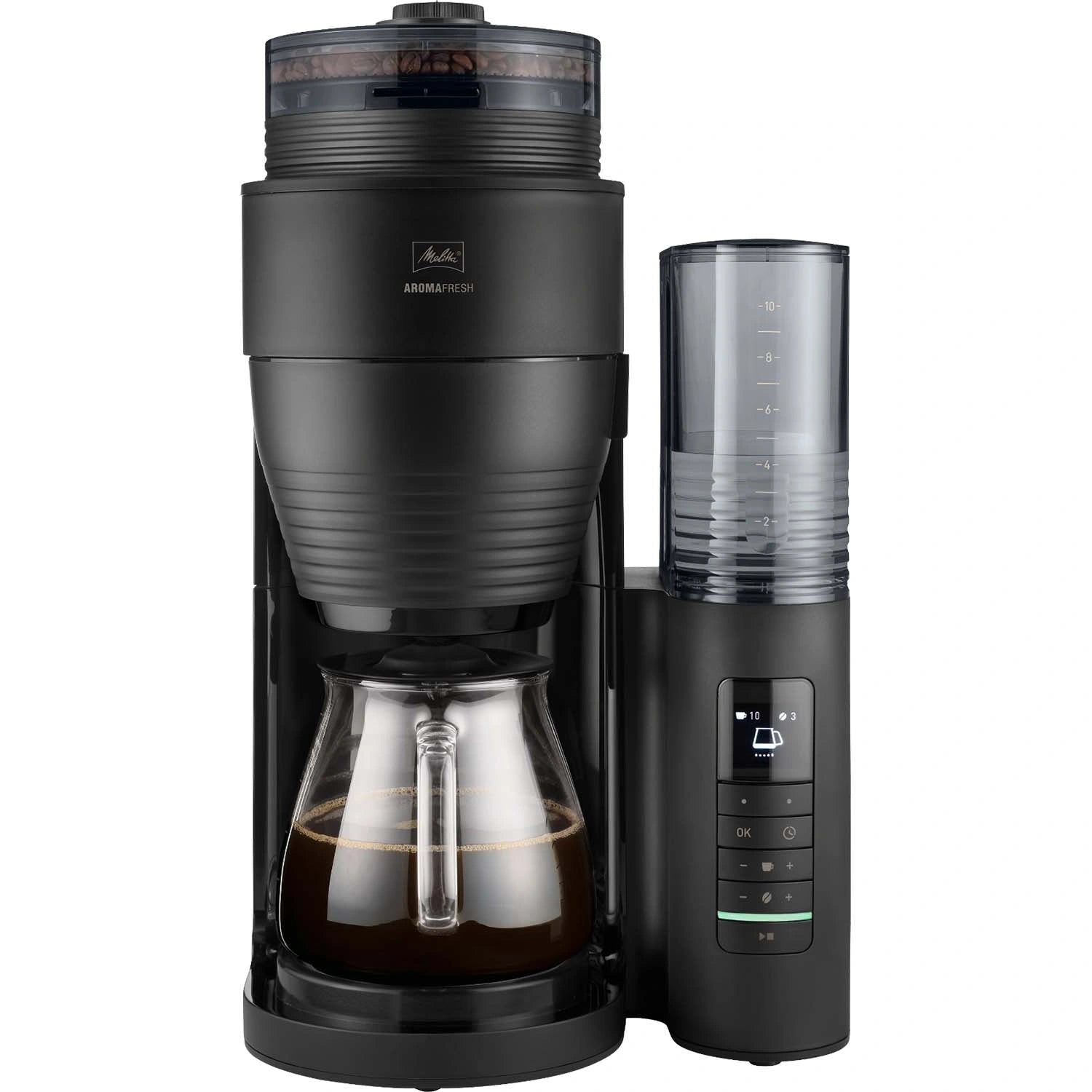 Kaffebryggare Aromafresh Glass Pro svart