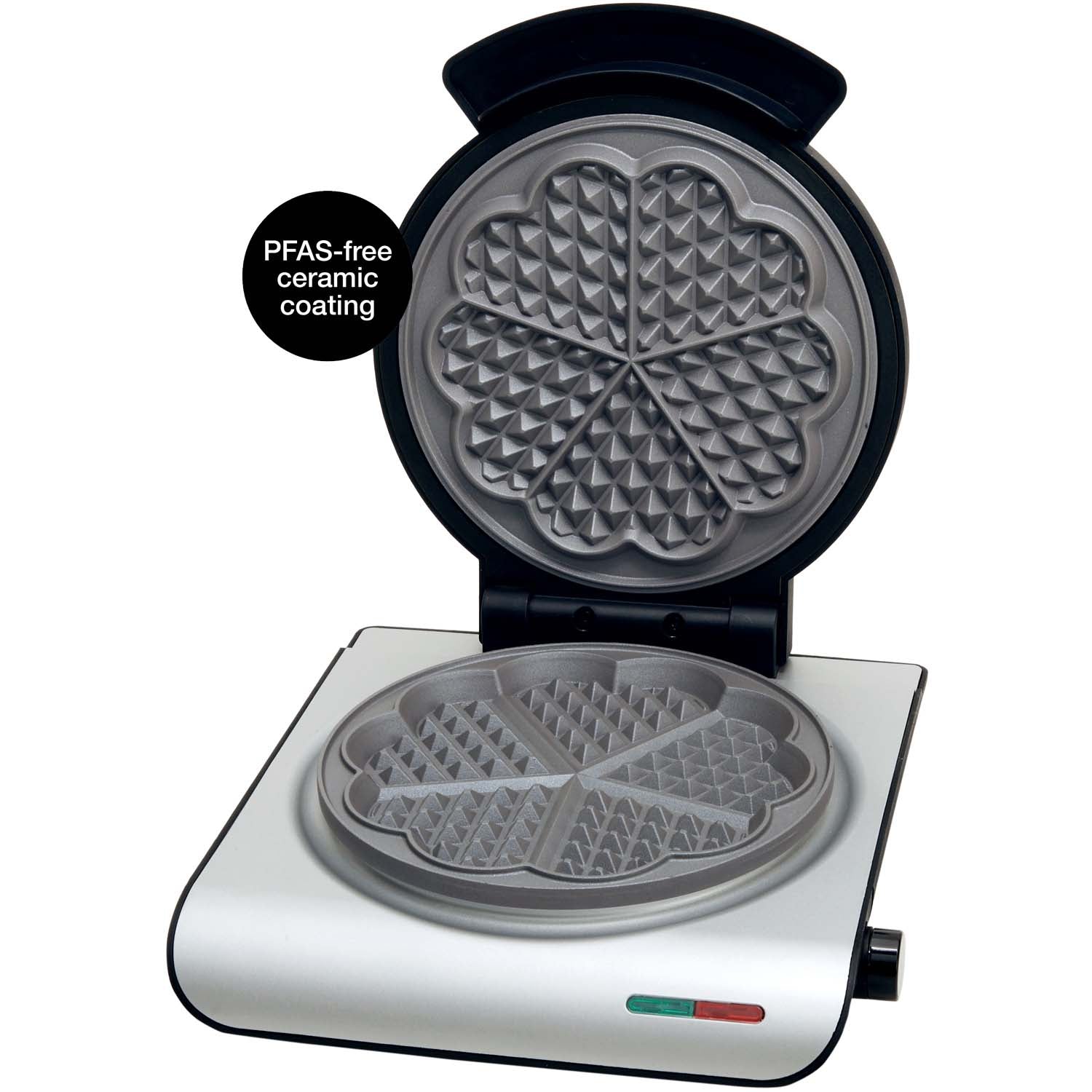 Våffeljärn 907.2 Keramiskt, Silver