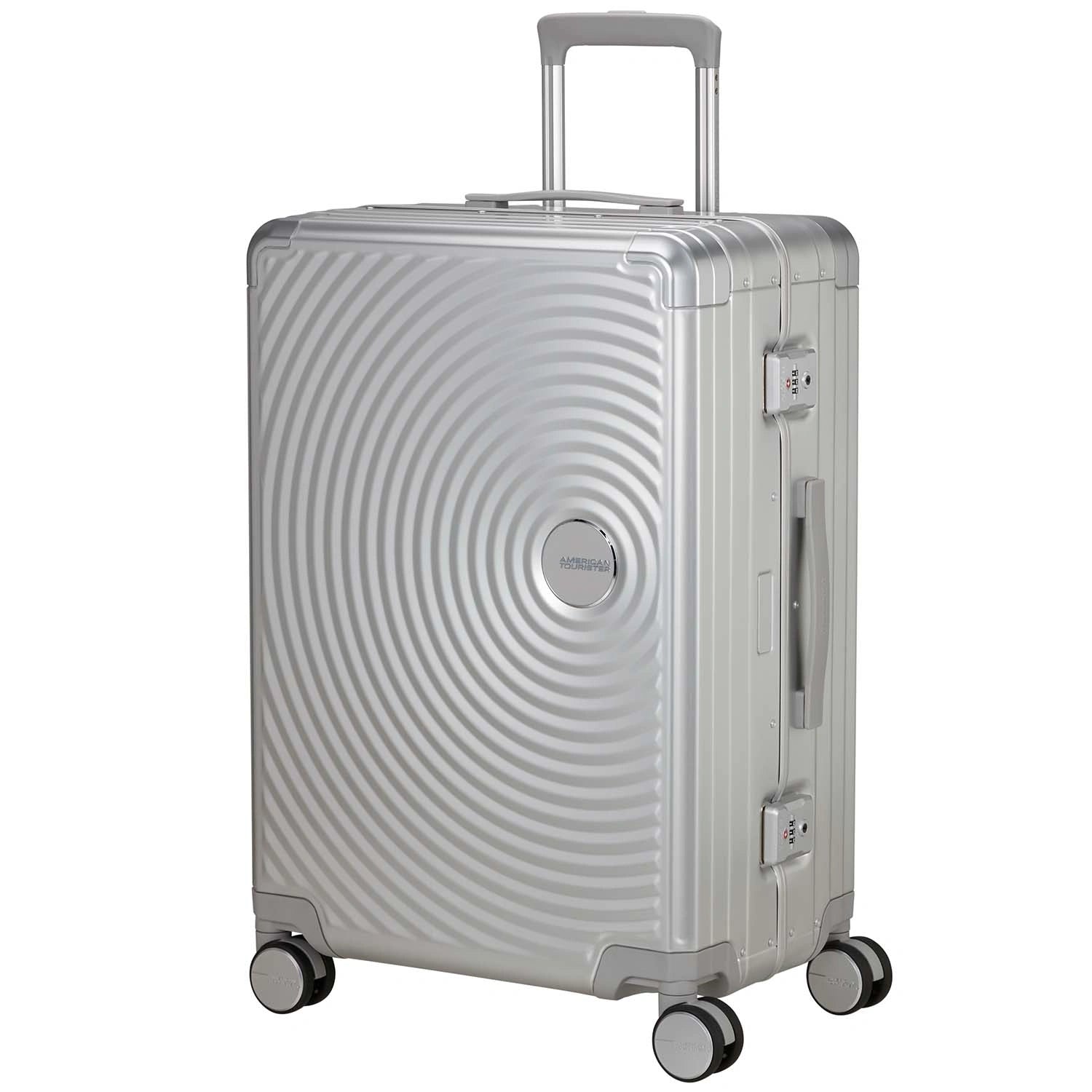 Resväska Soundbox Aluminium 68 Medium Silver