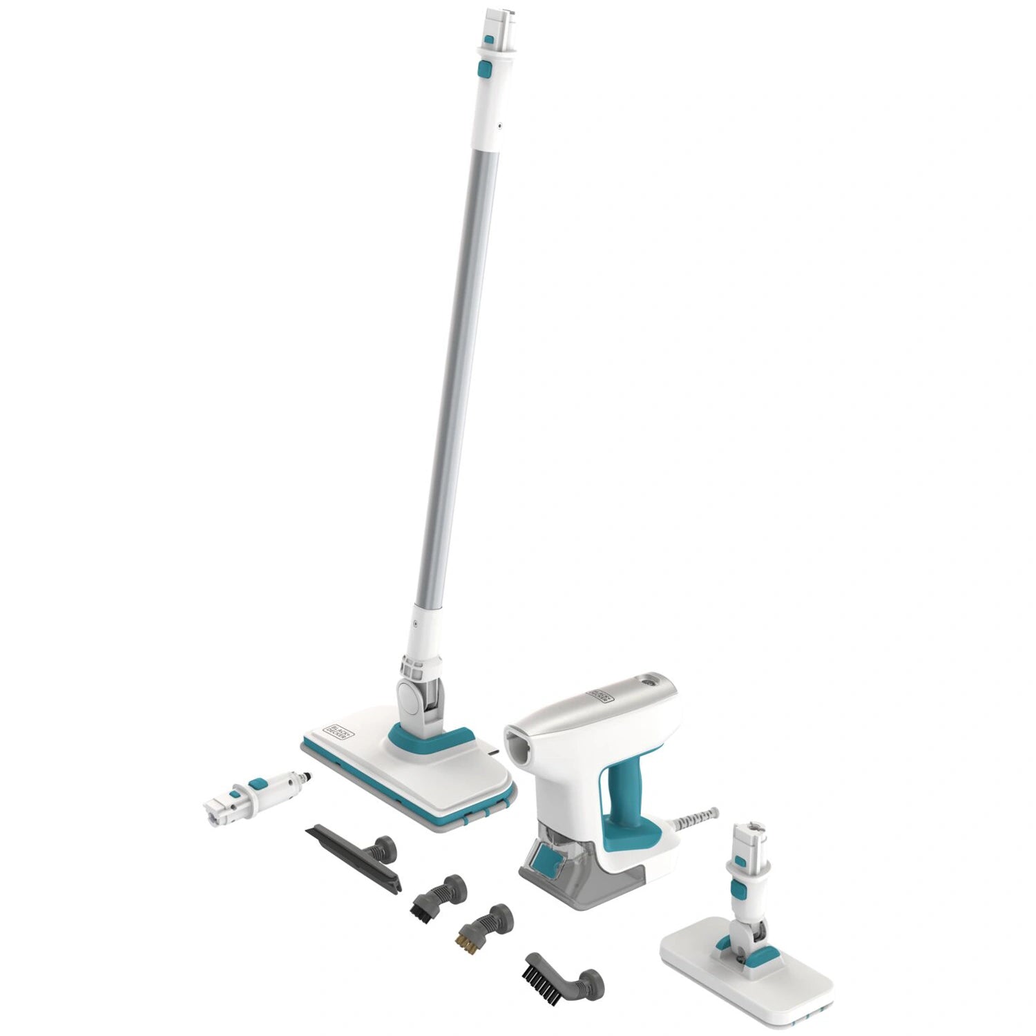 Ångmopp 1500W Steamsystem 8st Tillbehör