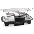 El-grill för bord BQ-2813 37X21cm 2000W
