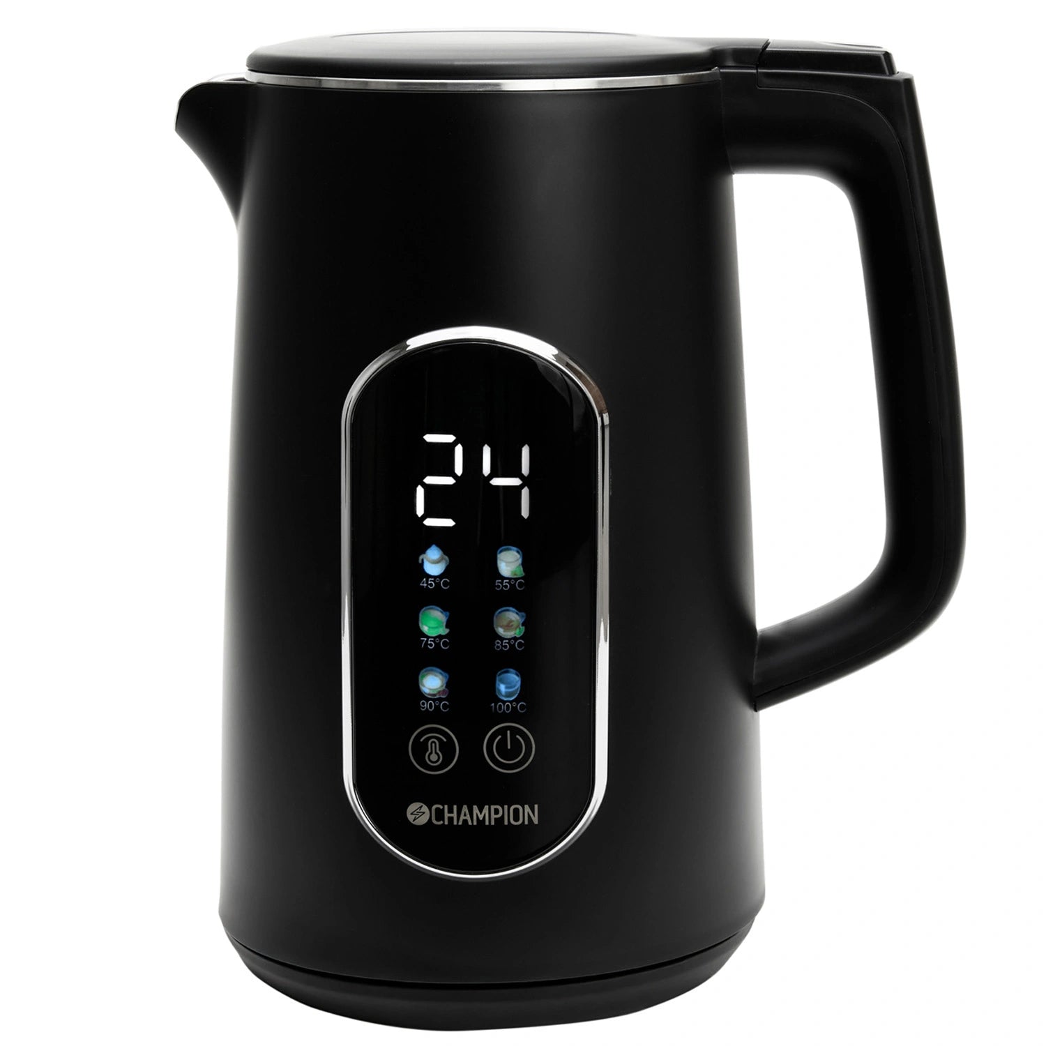Vattenkokare Digital Temp Varmhållning 1,7L VK800 Mattsvart