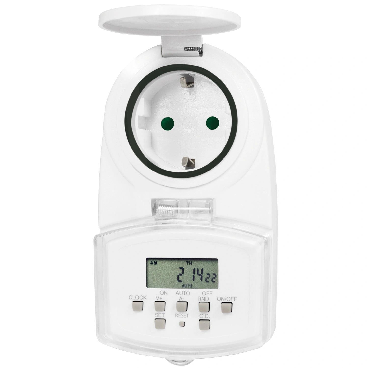 Utomhustimer Digital 1800W IP44