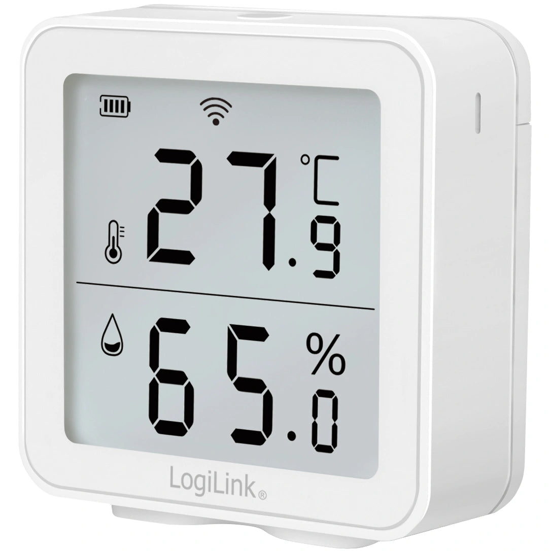 Smart Temp- & luftfuktighetssensor Wifi Tuya