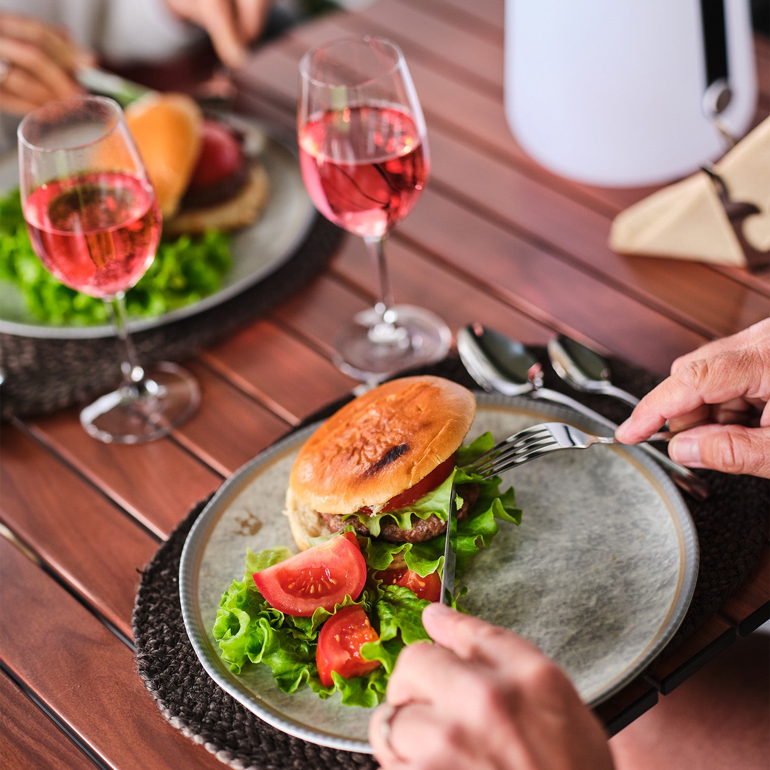 Royal Camping melaminservis Rustik. 12 delar.