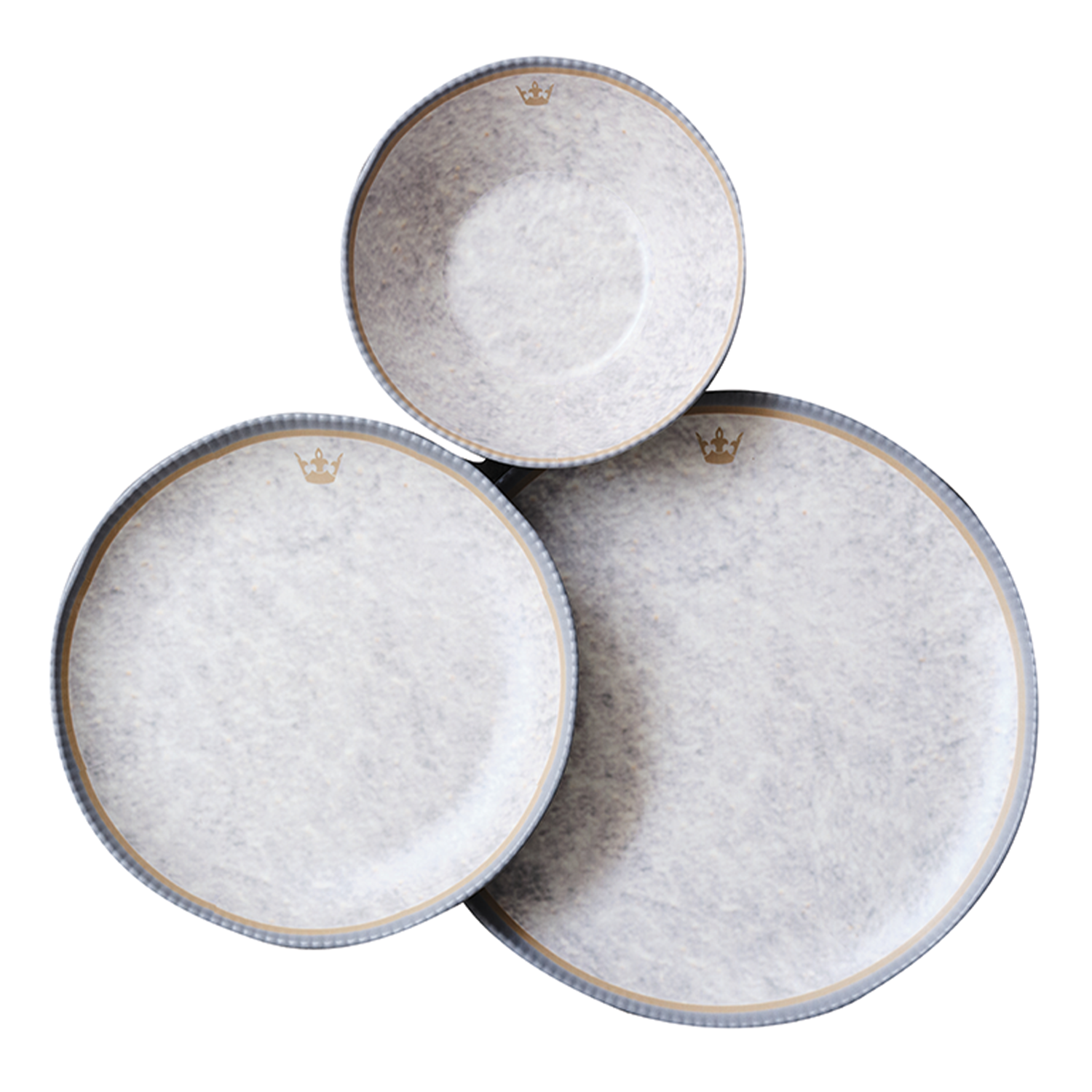 Royal Camping melaminservis Rustik. 12 delar.