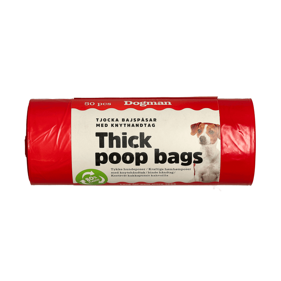 Bajspåsar med handtag 50p