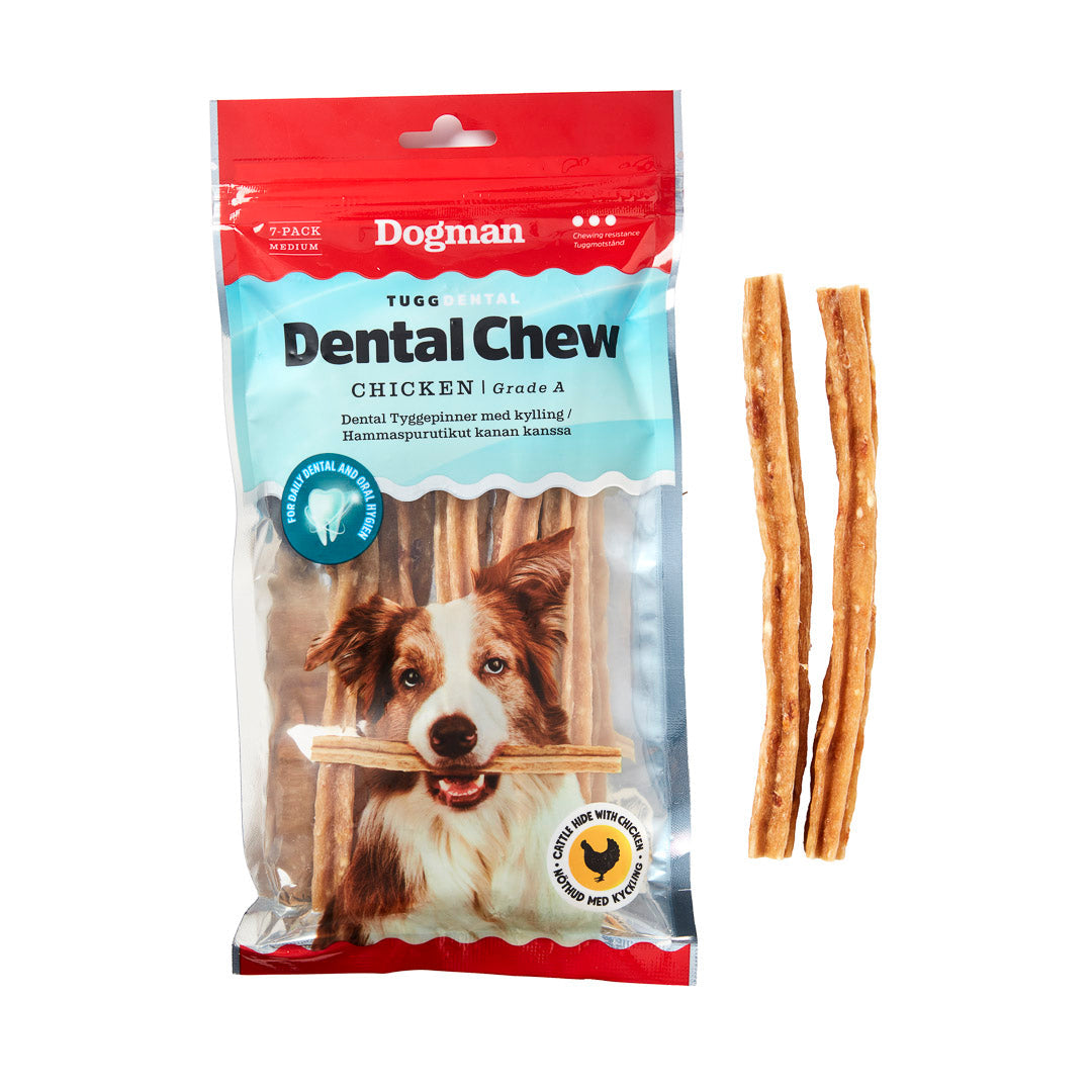 Dogman Tugg Dental M Chew Bone 7p