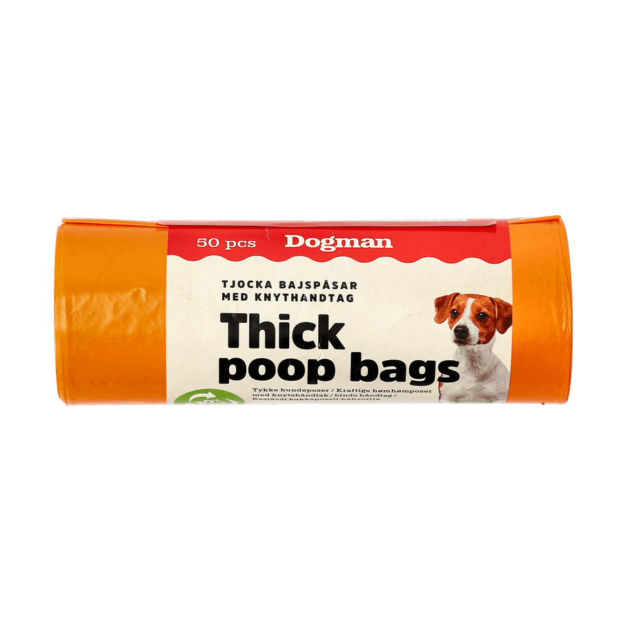 Bajspåsar med handtag 50p