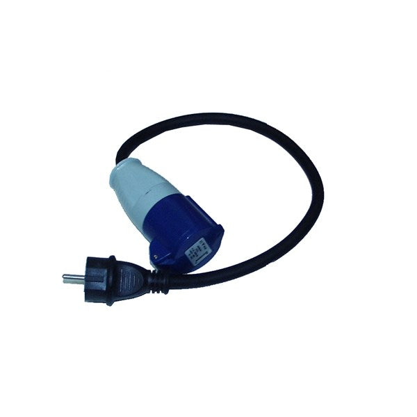 Skarvsladd 230V Schuko, 0,5 meter